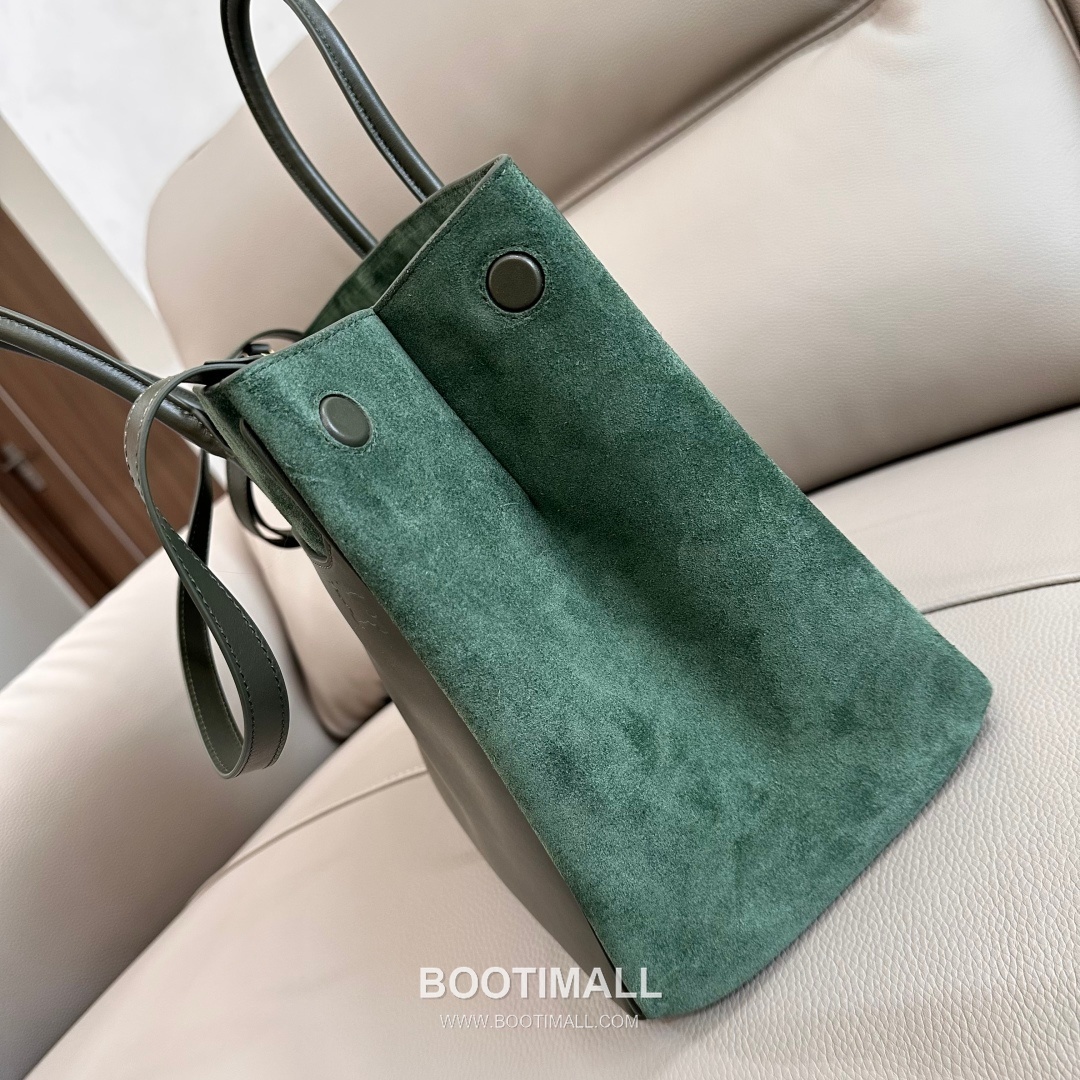 Burberry EKD B-Clasp Tote Calf Suede Handbag 버버리 EKD B-클라스프 토트 575190 카프 스웨이드 핸드백 36cm 6
