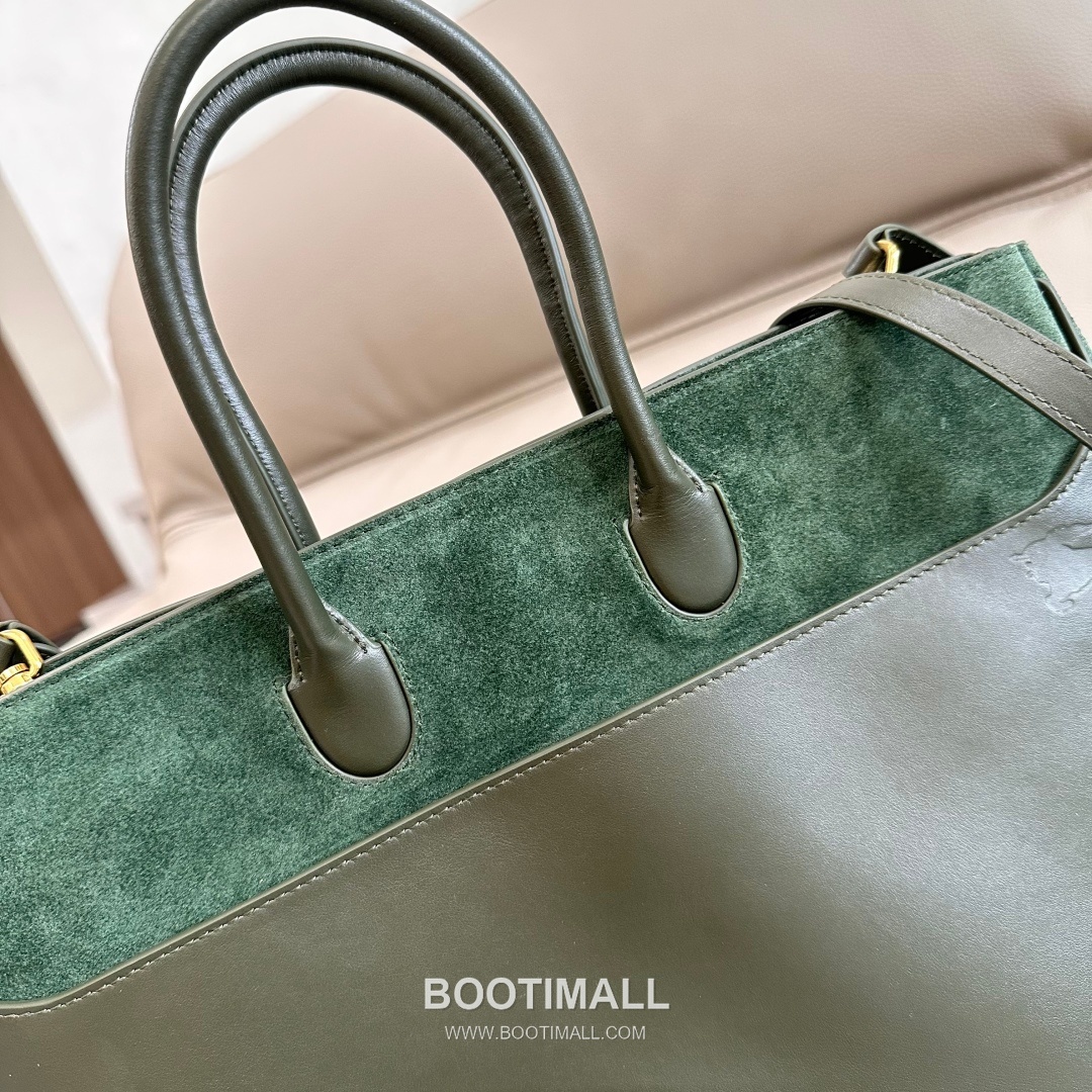 Burberry EKD B-Clasp Tote Calf Suede Handbag 버버리 EKD B-클라스프 토트 575190 카프 스웨이드 핸드백 36cm 8