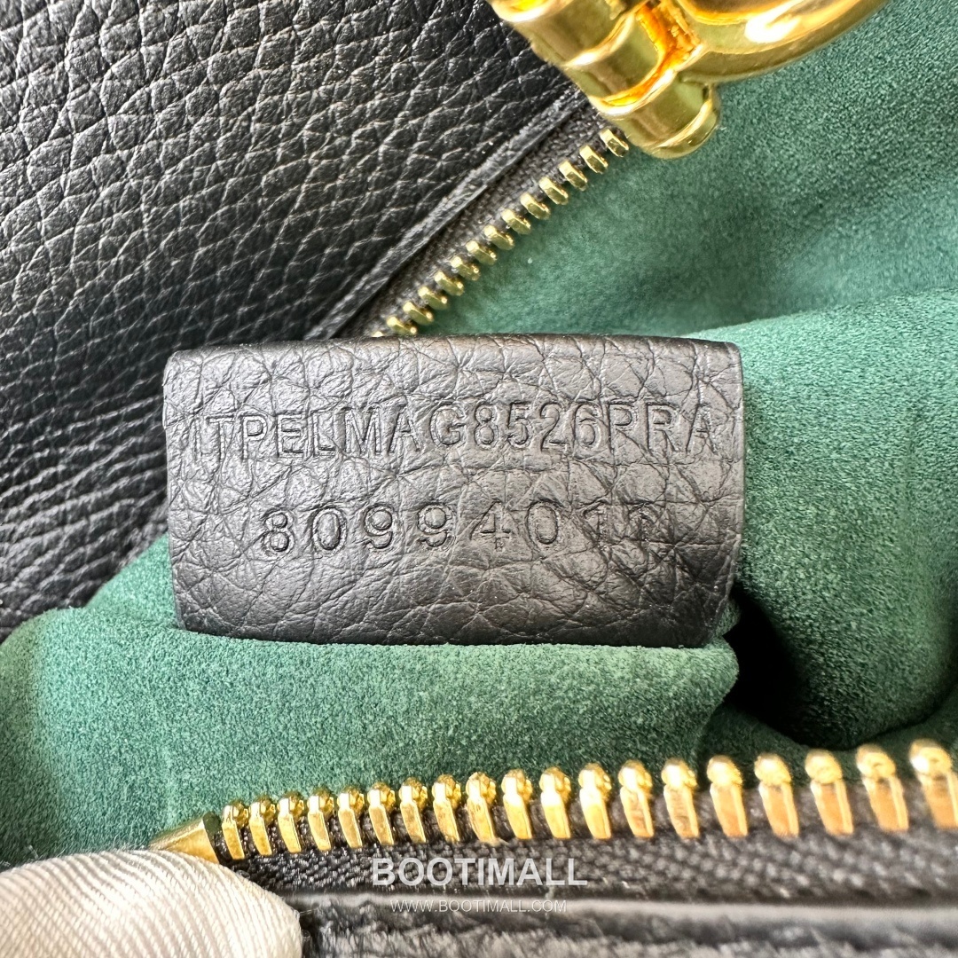 Burberry EKD B-Clasp Tote Grained Calfskin Black Bag 버버리 EKD B-클라스프 토트 575190 그레인드 카프스킨 블랙 35.5cm 17