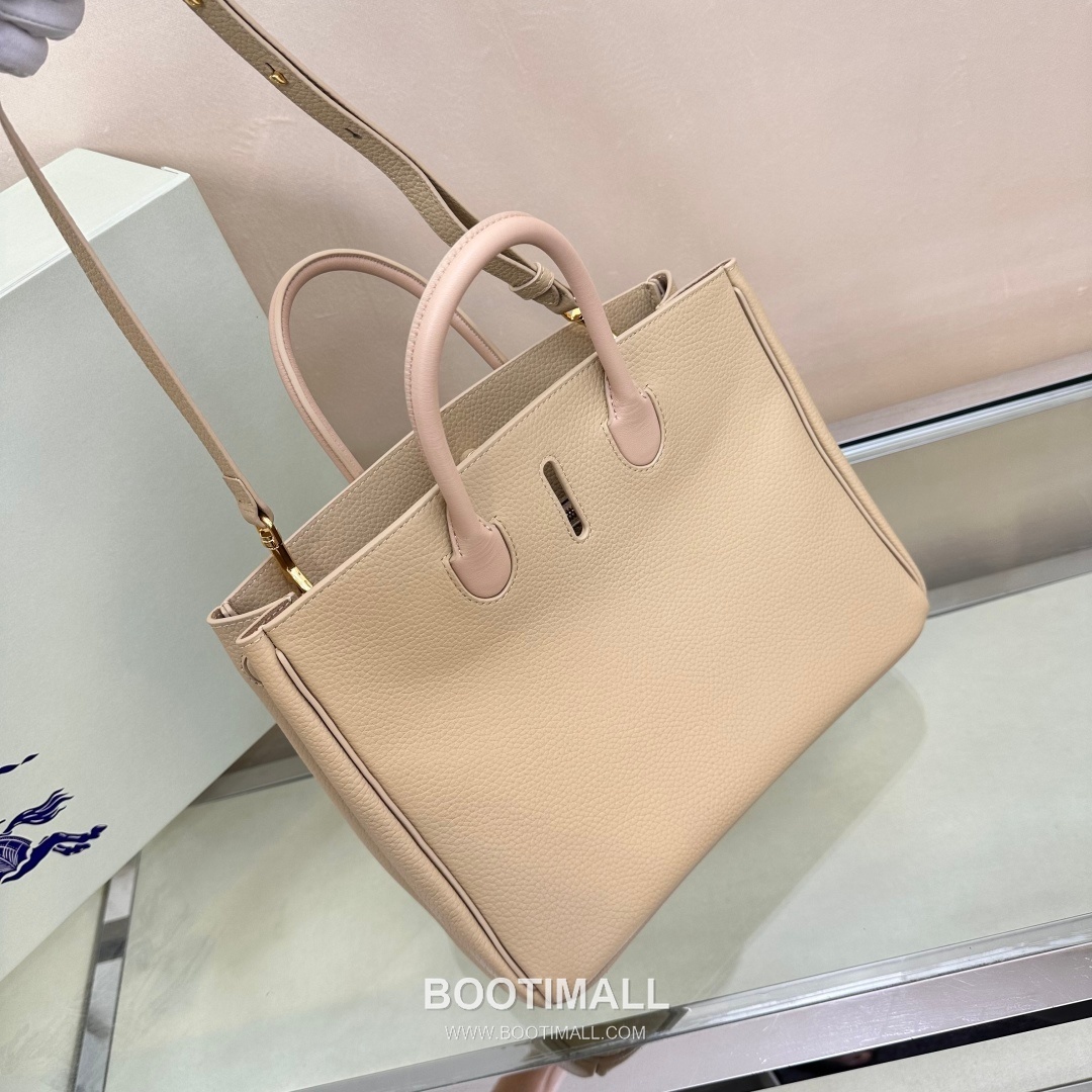 Burberry EKD B-Clasp Tote 401183 Grained Calfskin Bag 버버리 EKD B-클라스프 토트 401183 그레인드 카프스킨 30cm 9