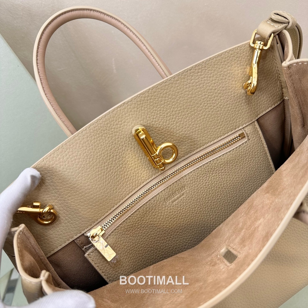 Burberry EKD B-Clasp Tote 401183 Grained Calfskin Bag 버버리 EKD B-클라스프 토트 401183 그레인드 카프스킨 30cm 13