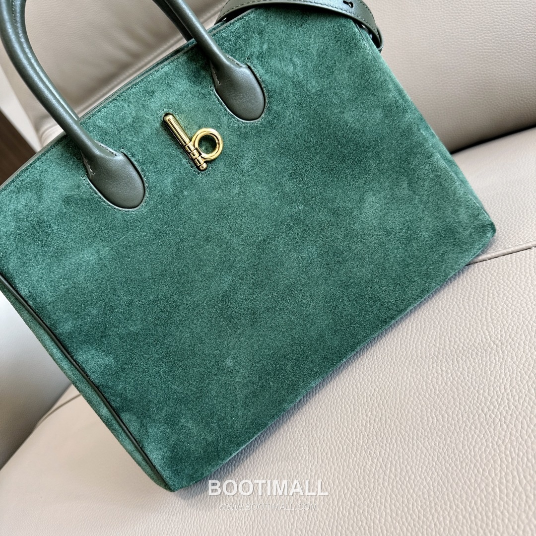 Burberry B-Clasp EKD 401183 Calf Suede Tote Bag 버버리 B-클라스프 EKD 401183 카프 스웨이드 토트백 30cm 11