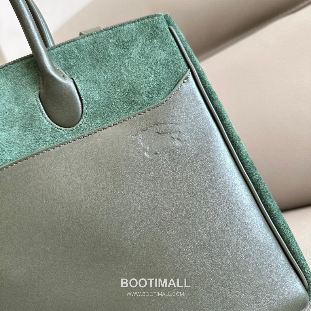 Burberry B-Clasp EKD 401183 Calf Suede Tote Bag 버버리 B-클라스프 EKD 401183 카프 스웨이드 토트백 30cm 12