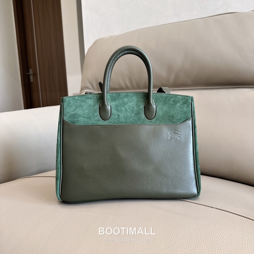 Burberry B-Clasp EKD 401183 Calf Suede Tote Bag 버버리 B-클라스프 EKD 401183 카프 스웨이드 토트백 30cm 18