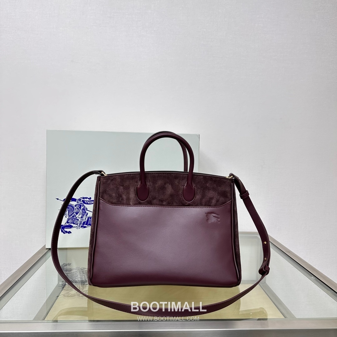 Burberry B-Clasp EKD 401183 Calf Suede Tote Bag 버버리 B-클라스프 EKD 401183 카프 스웨이드 토트백 30cm 9