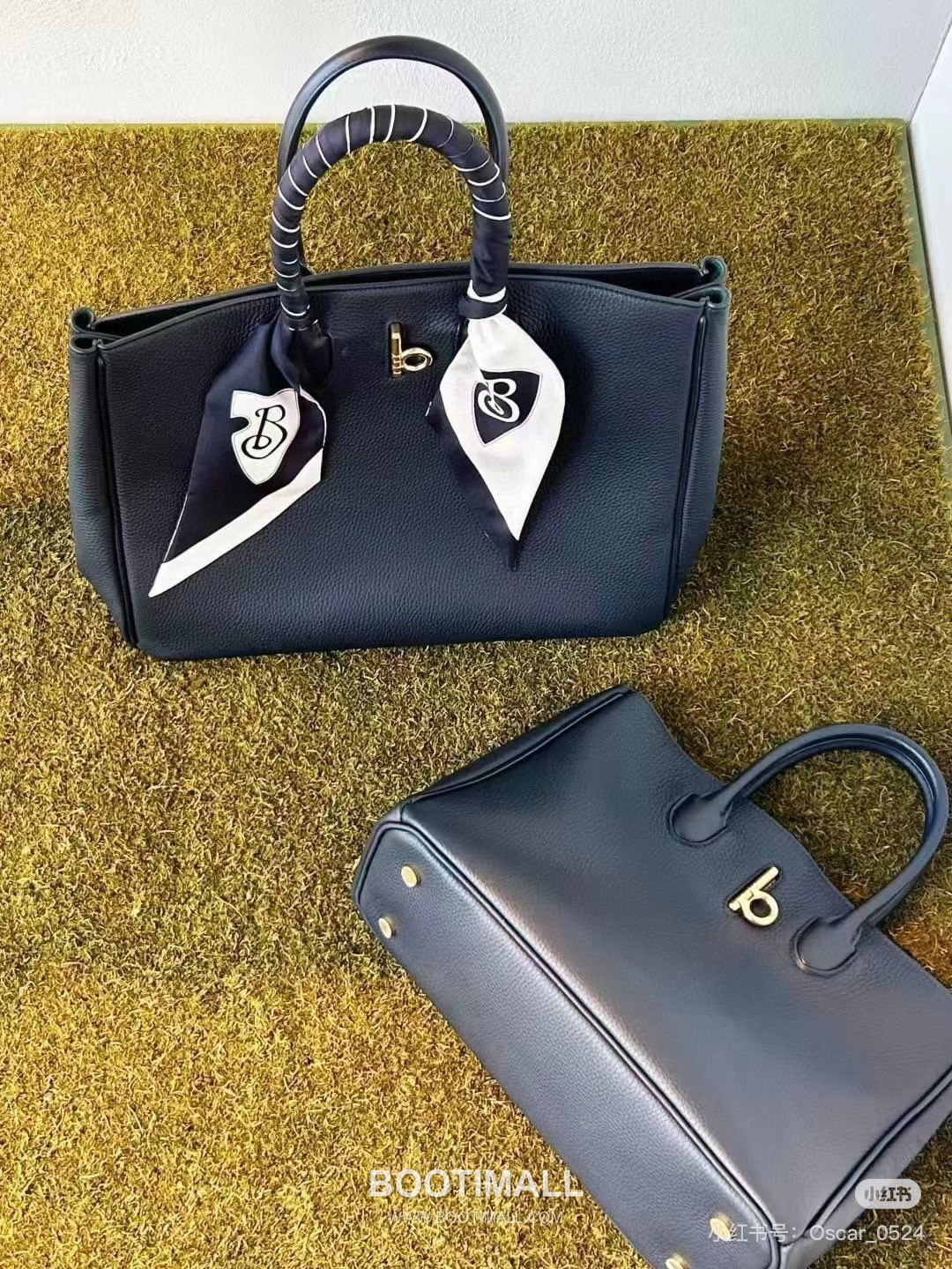 Burberry EKD B-Clasp Tote 401183 Grained Calfskin Bag 버버리 EKD B-클라스프 토트 401183 그레인드 카프스킨 30cm 1