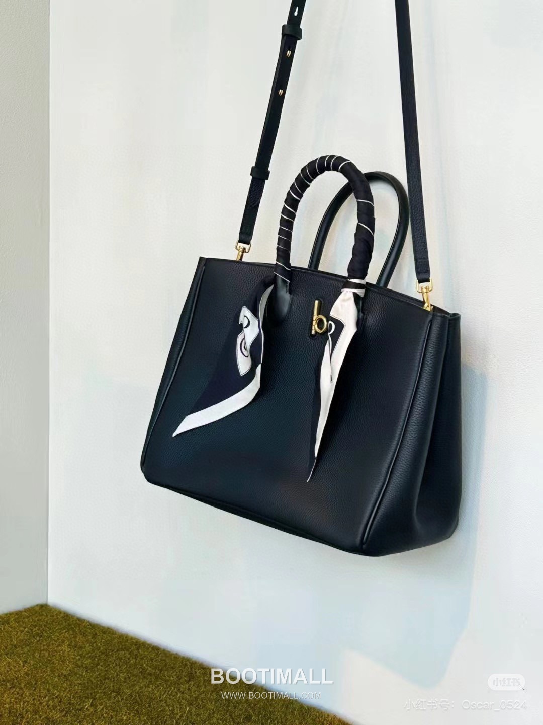 Burberry EKD B-Clasp Tote 401183 Grained Calfskin Bag 버버리 EKD B-클라스프 토트 401183 그레인드 카프스킨 30cm 3