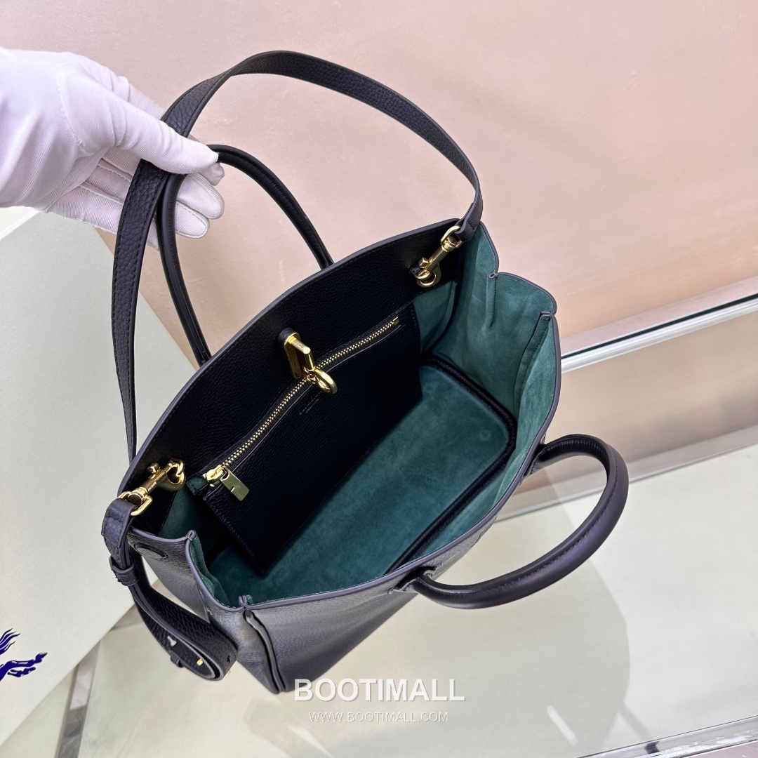 Burberry EKD B-Clasp Tote 401183 Grained Calfskin Bag 버버리 EKD B-클라스프 토트 401183 그레인드 카프스킨 30cm 14