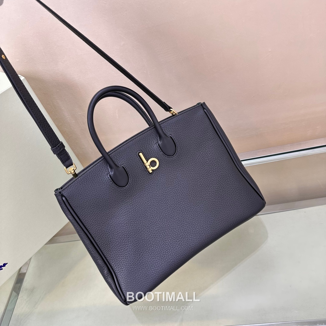 Burberry EKD B-Clasp Tote 401183 Grained Calfskin Bag 버버리 EKD B-클라스프 토트 401183 그레인드 카프스킨 30cm 23