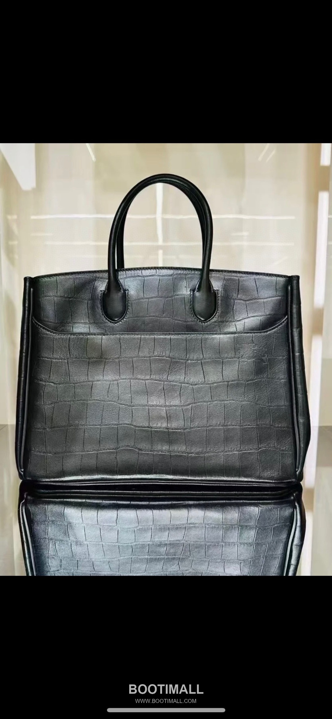Burberry Rocking Horse Croc-Embossed Calfskin Tote Bag 버버리 록킹 호스 크로커 엠보스드 카프스킨 토트백 5