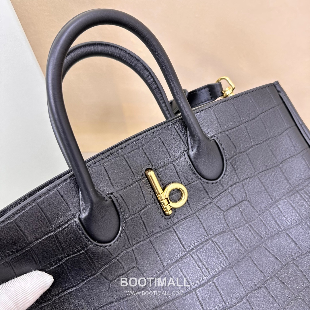 Burberry Rocking Horse Croc-Embossed Calfskin Tote Bag 버버리 록킹 호스 크로커 엠보스드 카프스킨 토트백 13