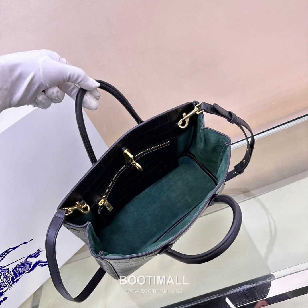 Burberry Rocking Horse Croc-Embossed Calfskin Tote Bag 버버리 록킹 호스 크로커 엠보스드 카프스킨 토트백 18