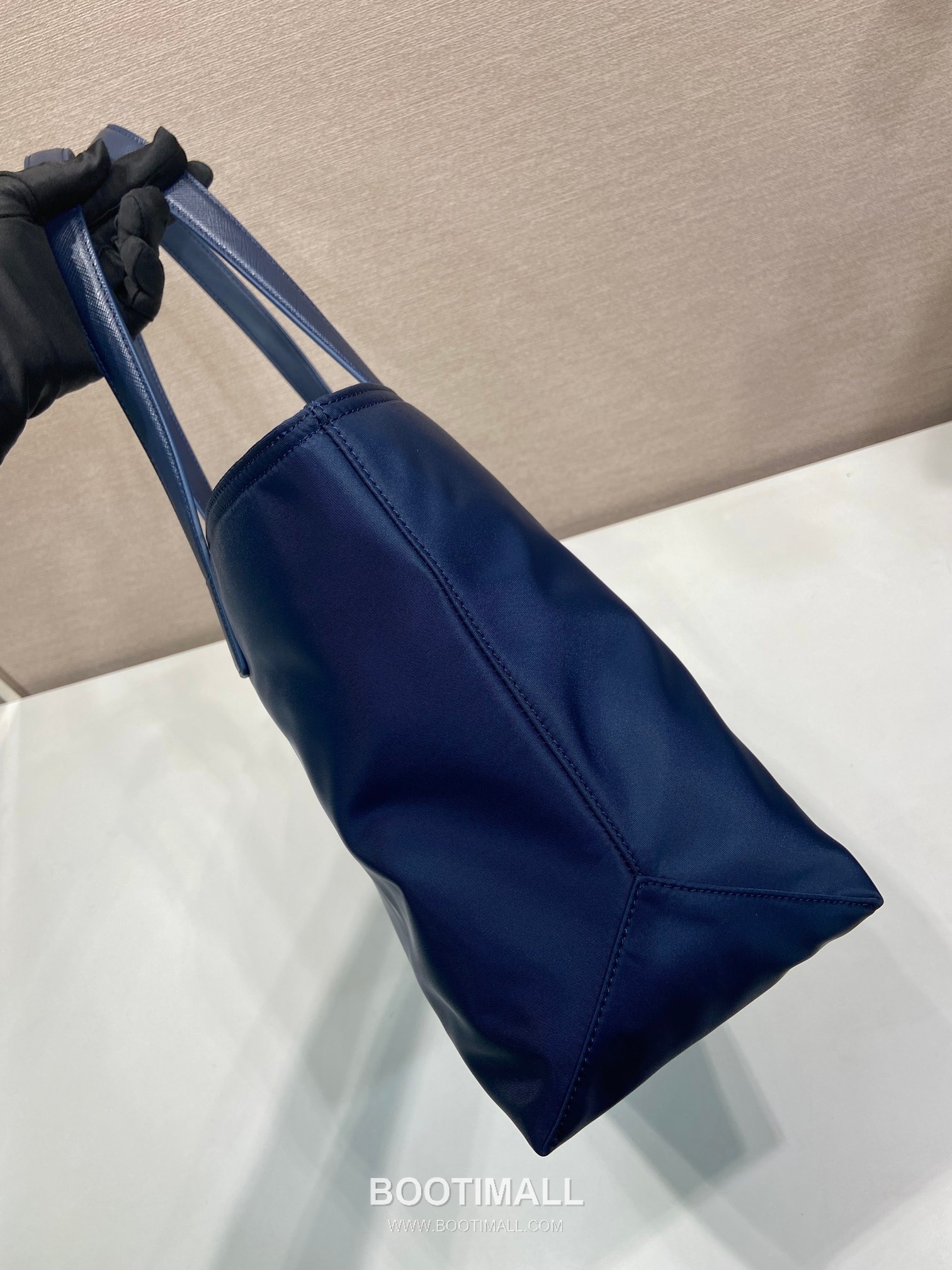 Prada Re-Nylon Saffiano Handle Recycled Nylon Tote Bag 프라다 1BG555 리나일론 사피아노 핸들 리사이클 나일론 토트백 35cm 6