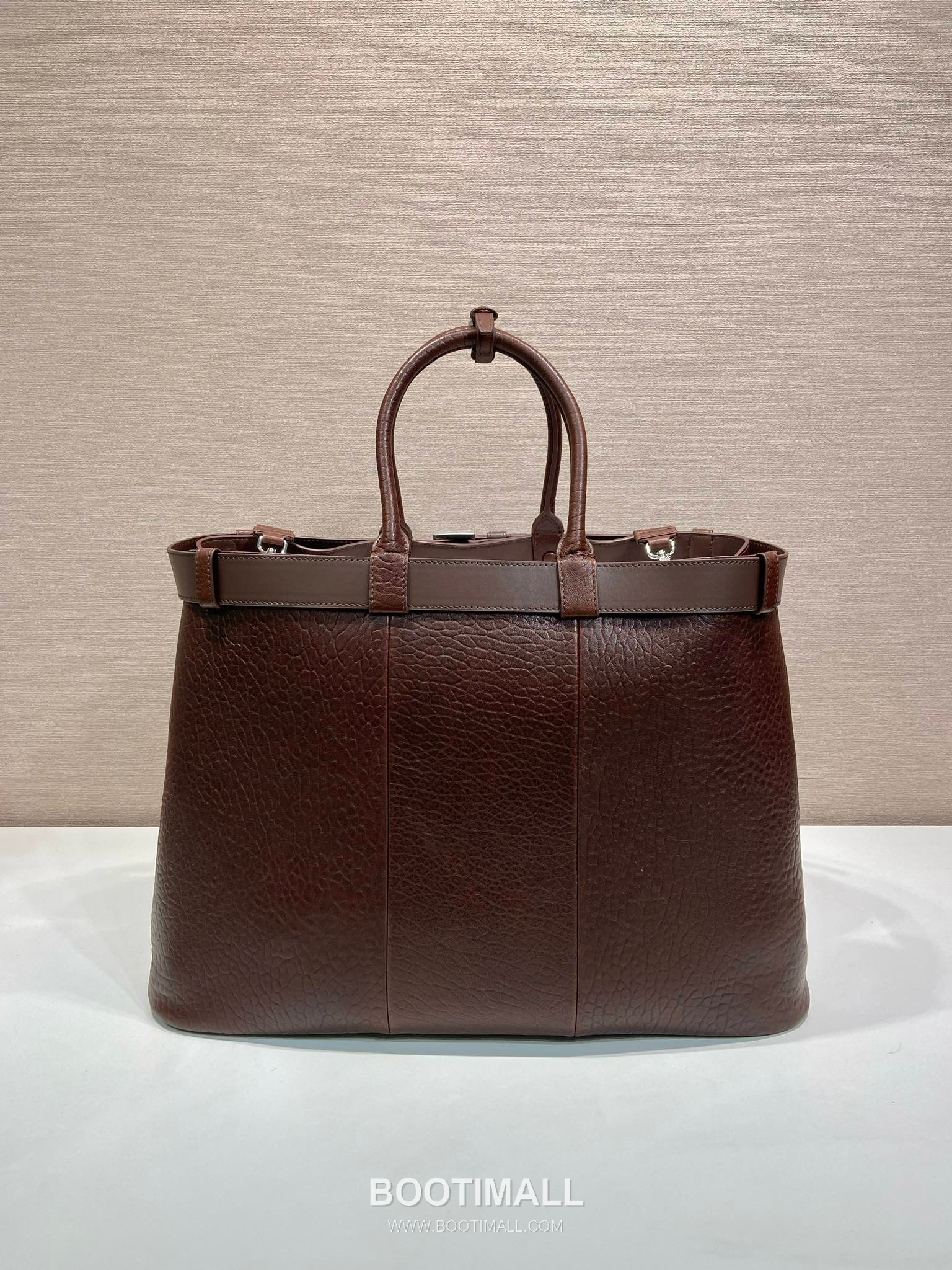 Prada Bubble Lambskin Tote Bag 프라다 1BG126 버블 램스킨 토트백 48cm 4