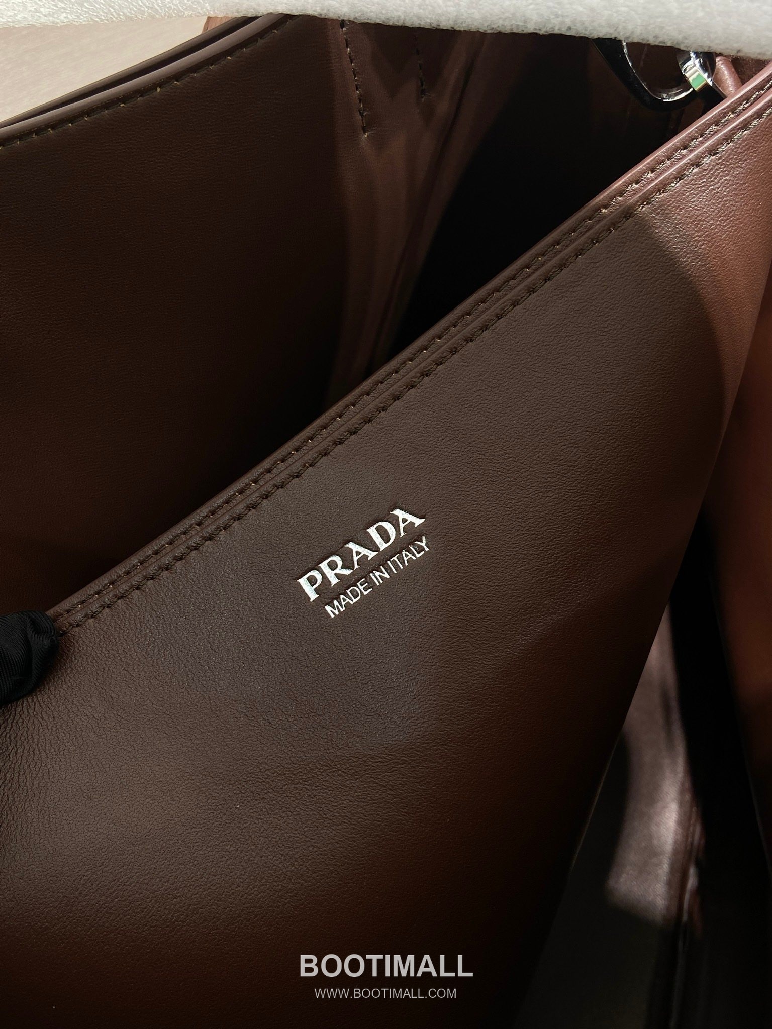 Prada Bubble Lambskin Tote Bag 프라다 1BG126 버블 램스킨 토트백 48cm 9