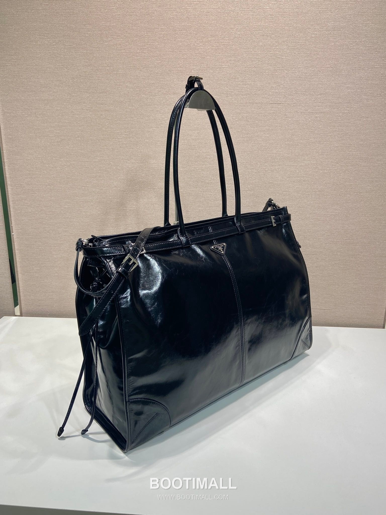 Prada LusSolf Oiled Waxed Leather Top Handle Bag 프라다 루스솔프 2VG128 오일드 왁스 레더 탑핸들백 50cm 2