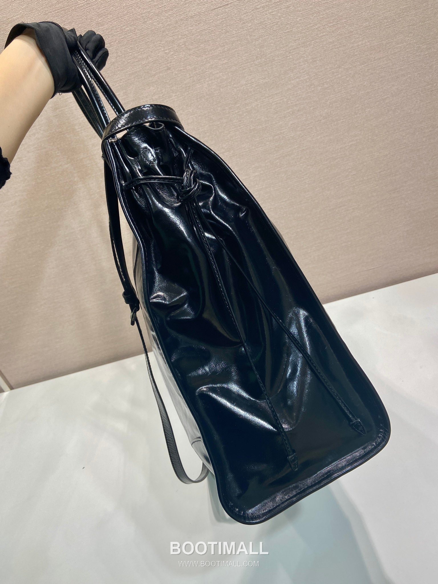 Prada LusSolf Oiled Waxed Leather Top Handle Bag 프라다 루스솔프 2VG128 오일드 왁스 레더 탑핸들백 50cm 6