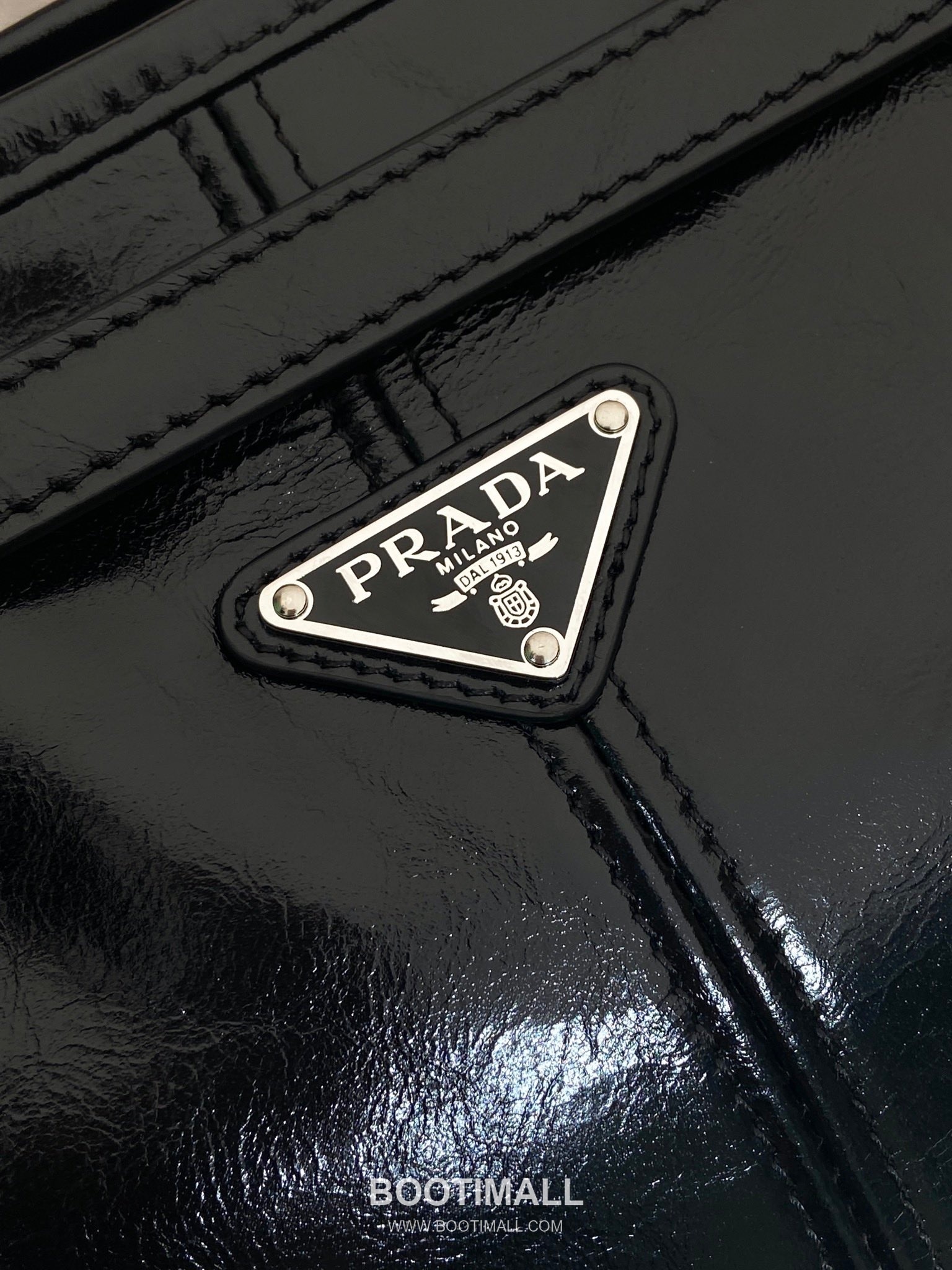 Prada LusSolf Oiled Waxed Leather Top Handle Bag 프라다 루스솔프 2VG128 오일드 왁스 레더 탑핸들백 50cm 7