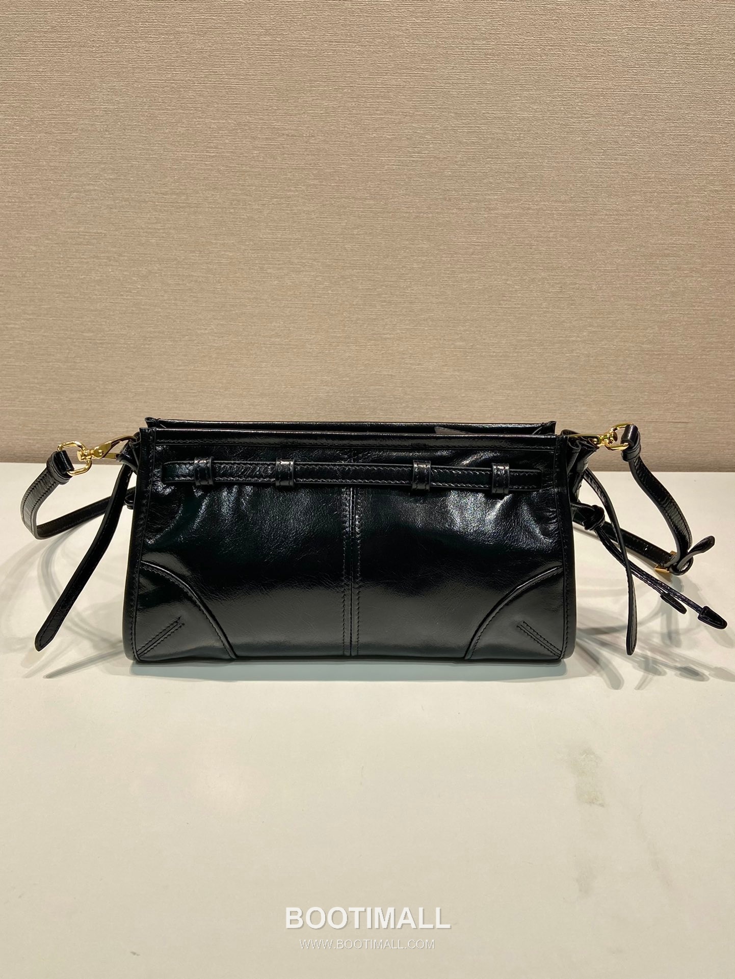 Prada LusSolf Oiled Waxed Leather Crossbody Bag 프라다 루스솔프 1BA215 오일드 왁스 레더 크로스백 26cm 4
