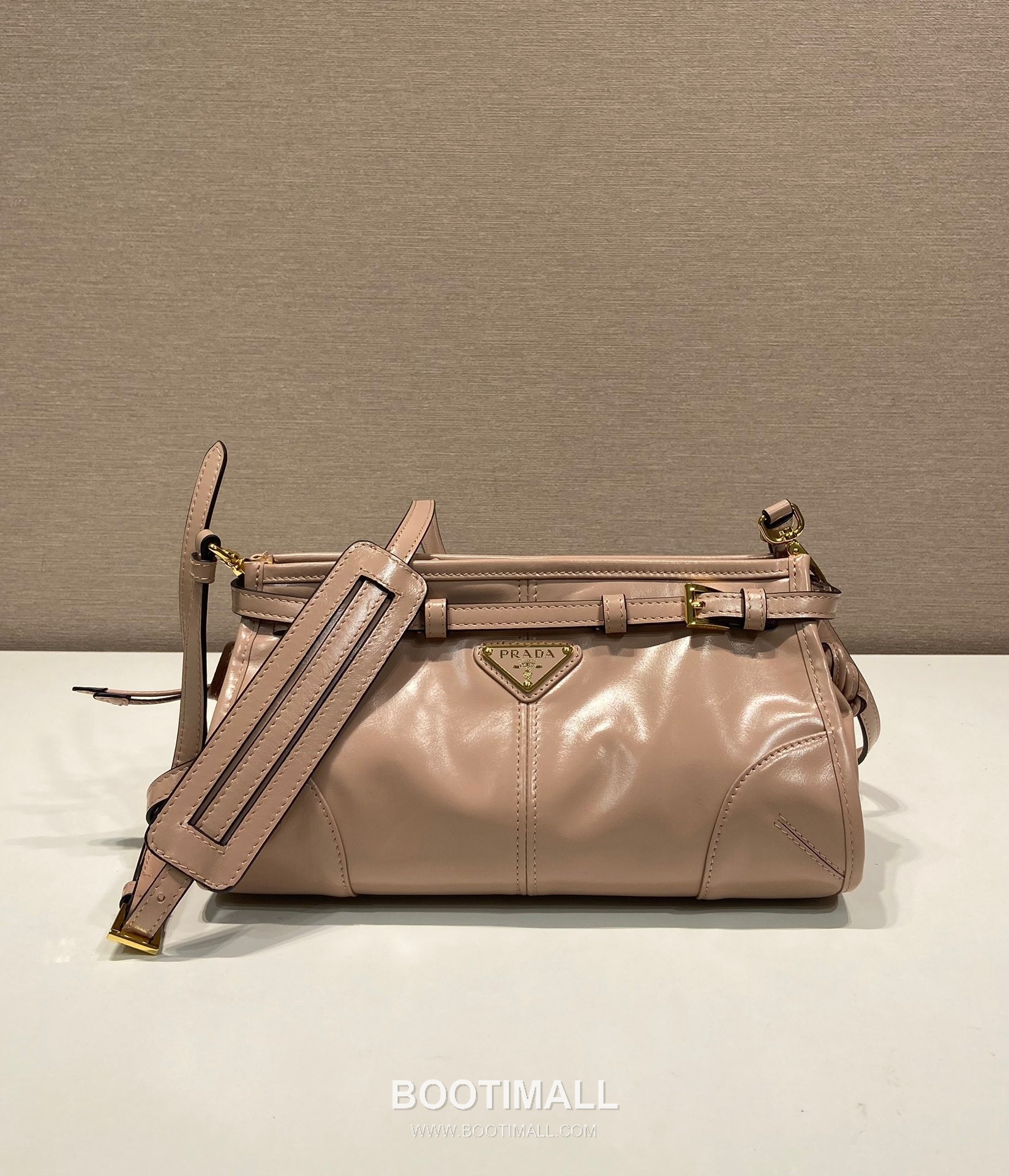 Prada LusSolf Oiled Waxed Leather Crossbody Bag 프라다 루스솔프 1BA215 오일드 왁스 레더 크로스백 26cm 1