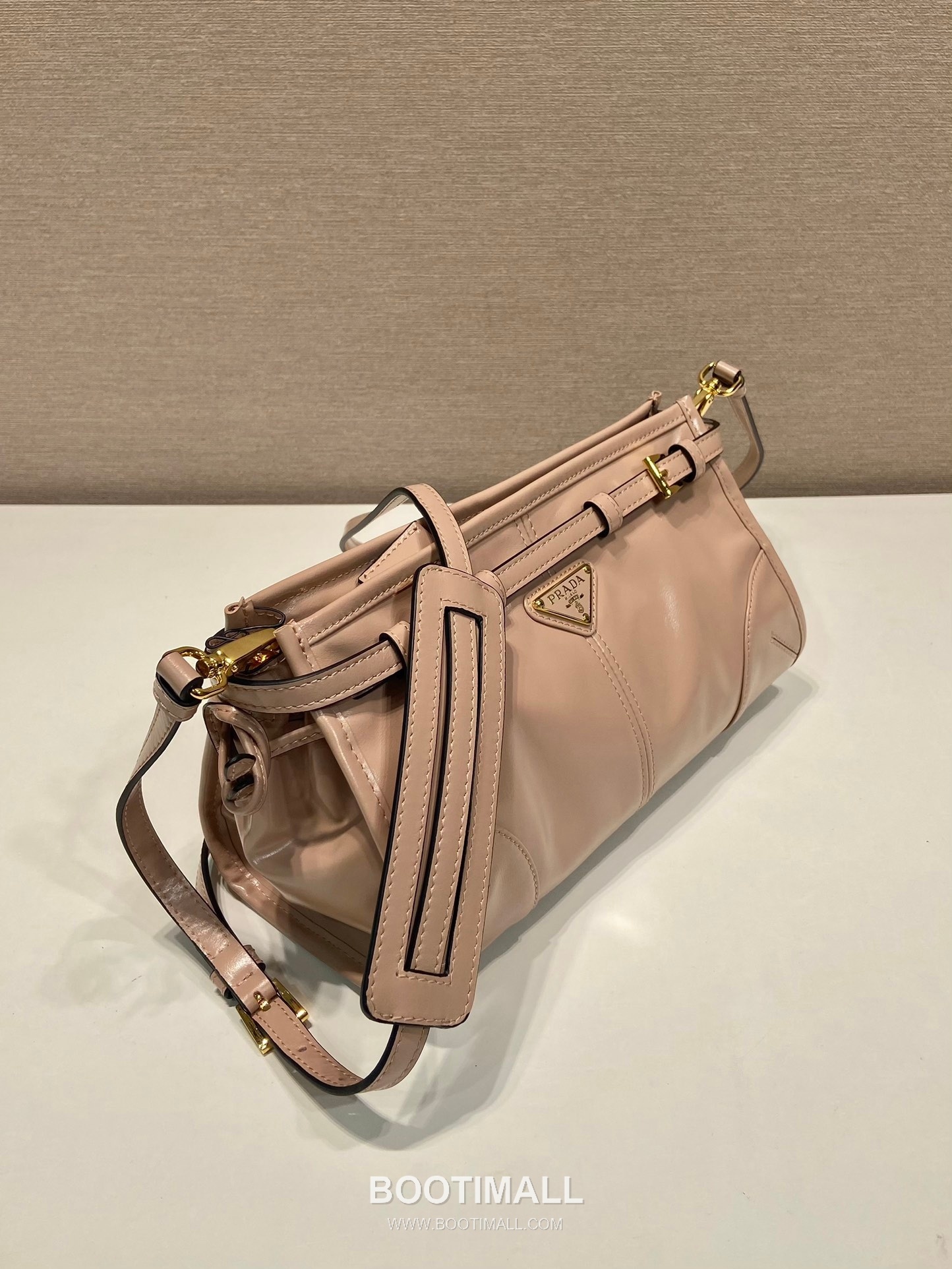 Prada LusSolf Oiled Waxed Leather Crossbody Bag 프라다 루스솔프 1BA215 오일드 왁스 레더 크로스백 26cm 2