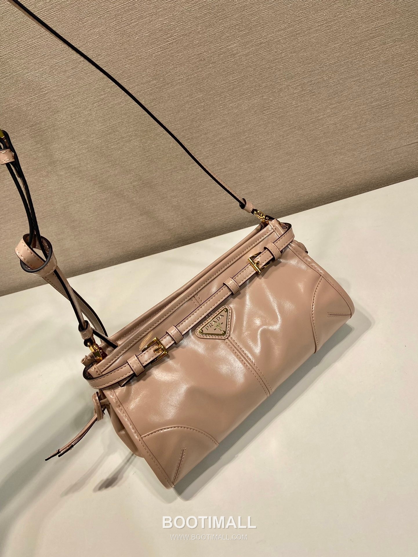 Prada LusSolf Oiled Waxed Leather Crossbody Bag 프라다 루스솔프 1BA215 오일드 왁스 레더 크로스백 26cm 3