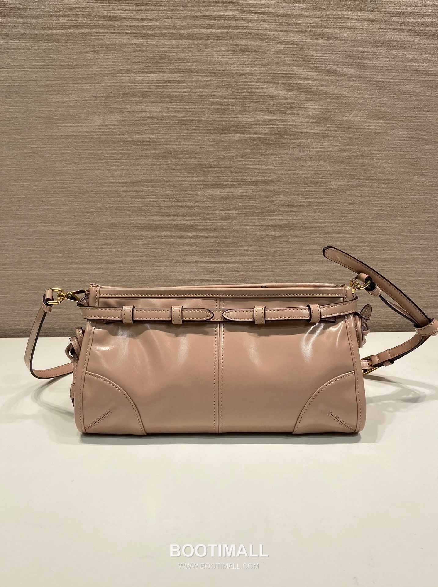 Prada LusSolf Oiled Waxed Leather Crossbody Bag 프라다 루스솔프 1BA215 오일드 왁스 레더 크로스백 26cm 4