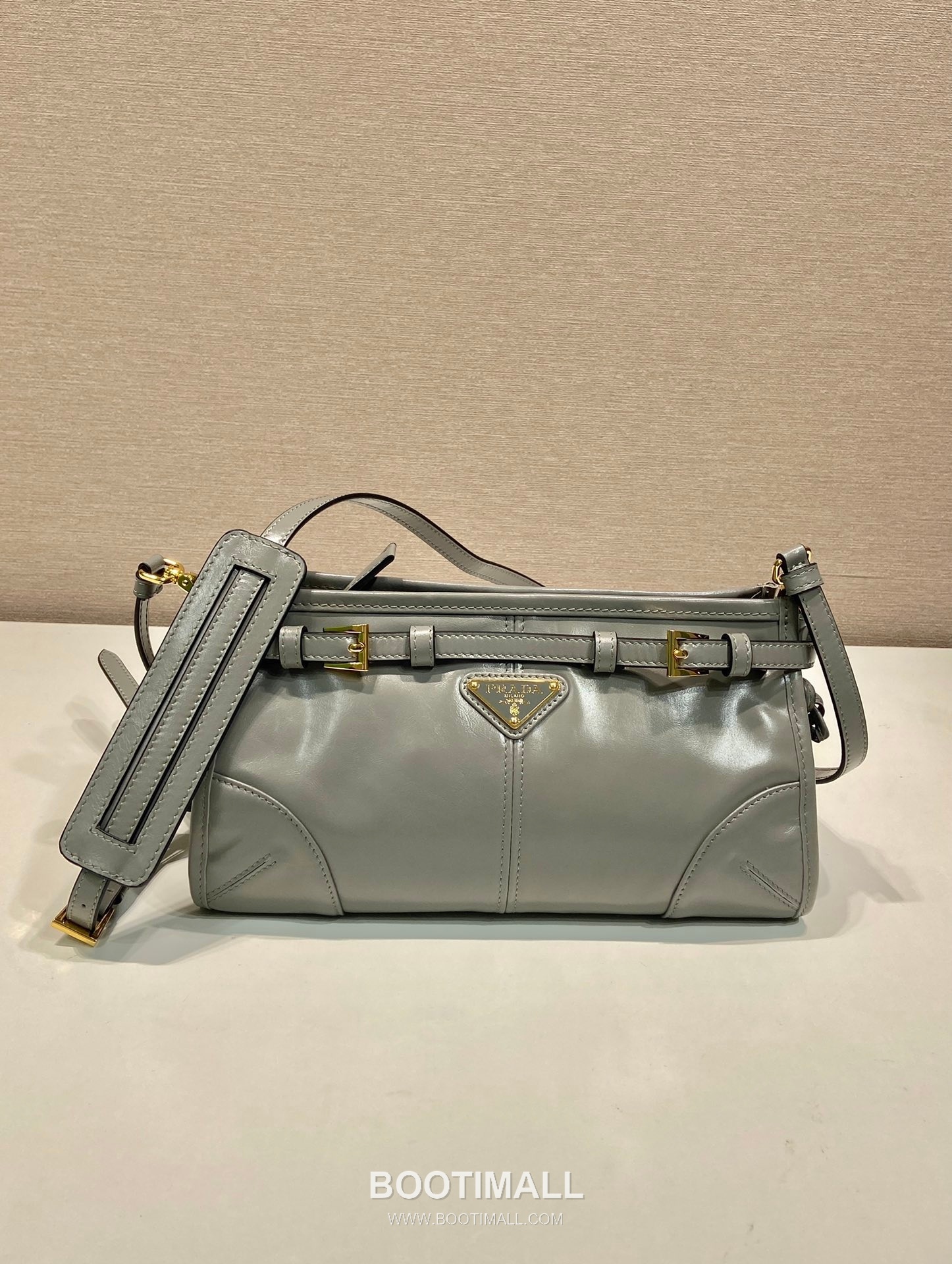 Prada LusSolf Oiled Waxed Leather Crossbody Bag 프라다 루스솔프 1BA215 오일드 왁스 레더 크로스백 26cm 1