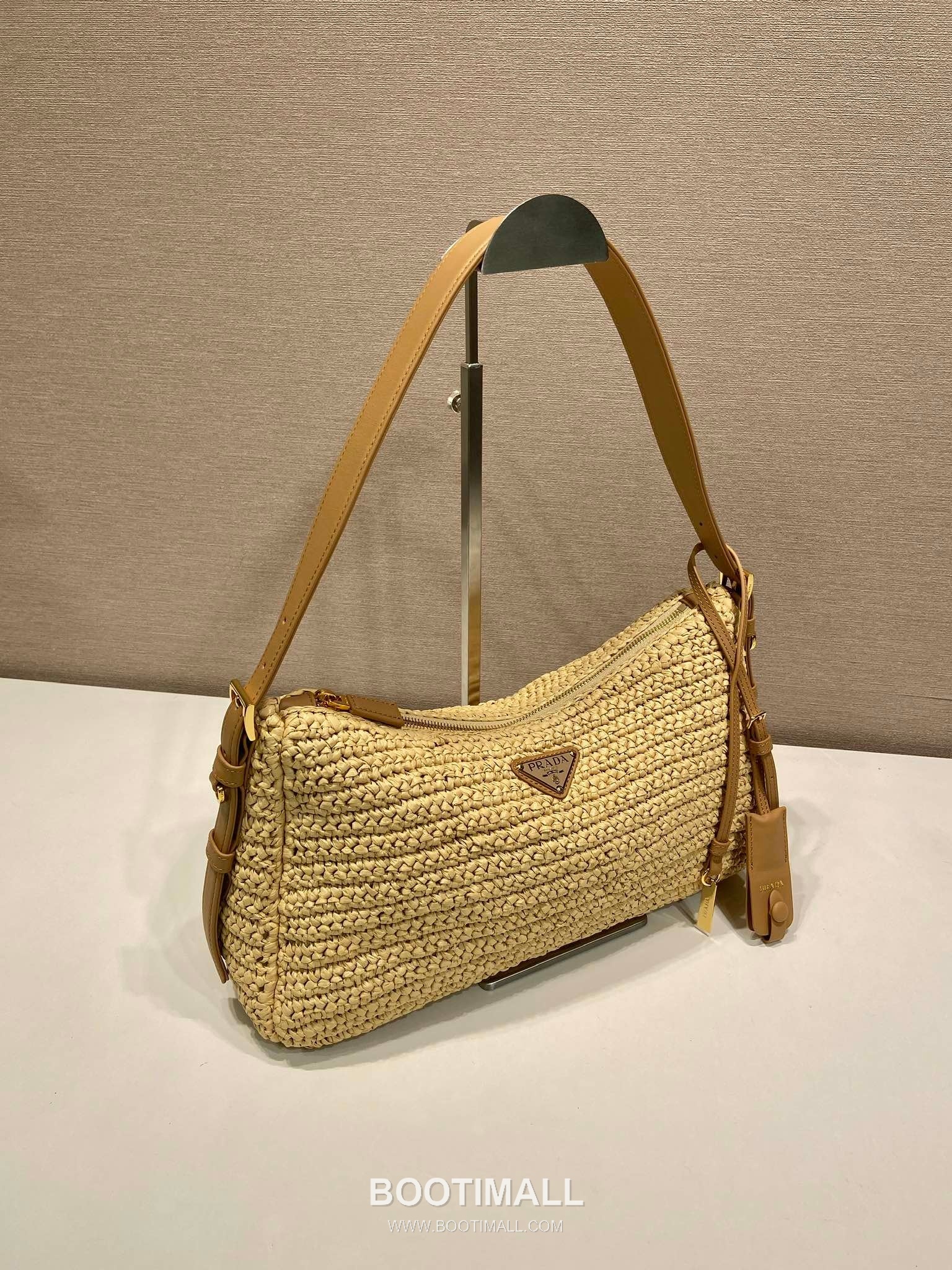 Prada Aimee Woven Leather Shoulder Bag 프라다 에이미 위븐 1BC247 우븐 레더 숄더백 34cm 3