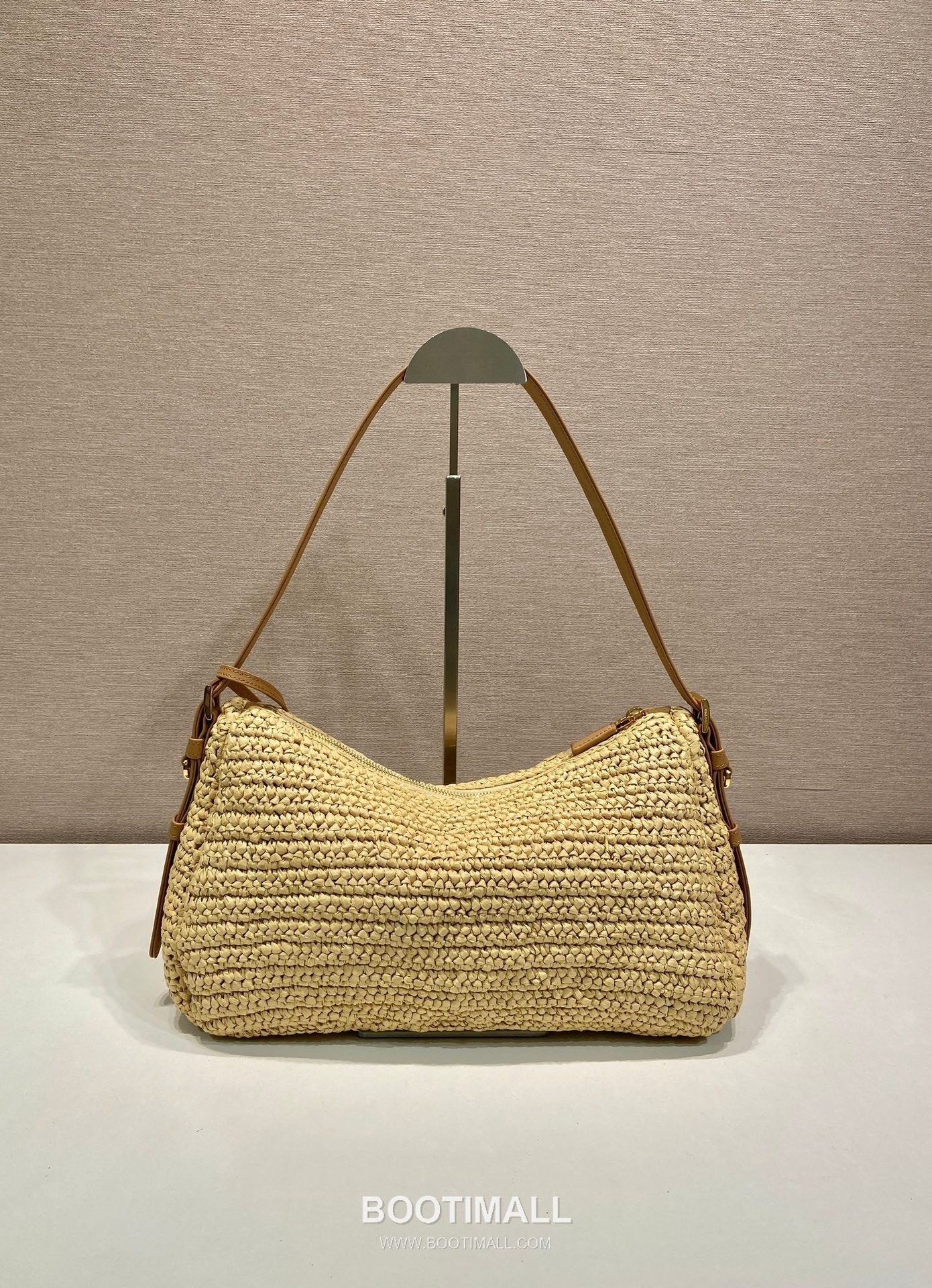 Prada Aimee Woven Leather Shoulder Bag 프라다 에이미 위븐 1BC247 우븐 레더 숄더백 34cm 4
