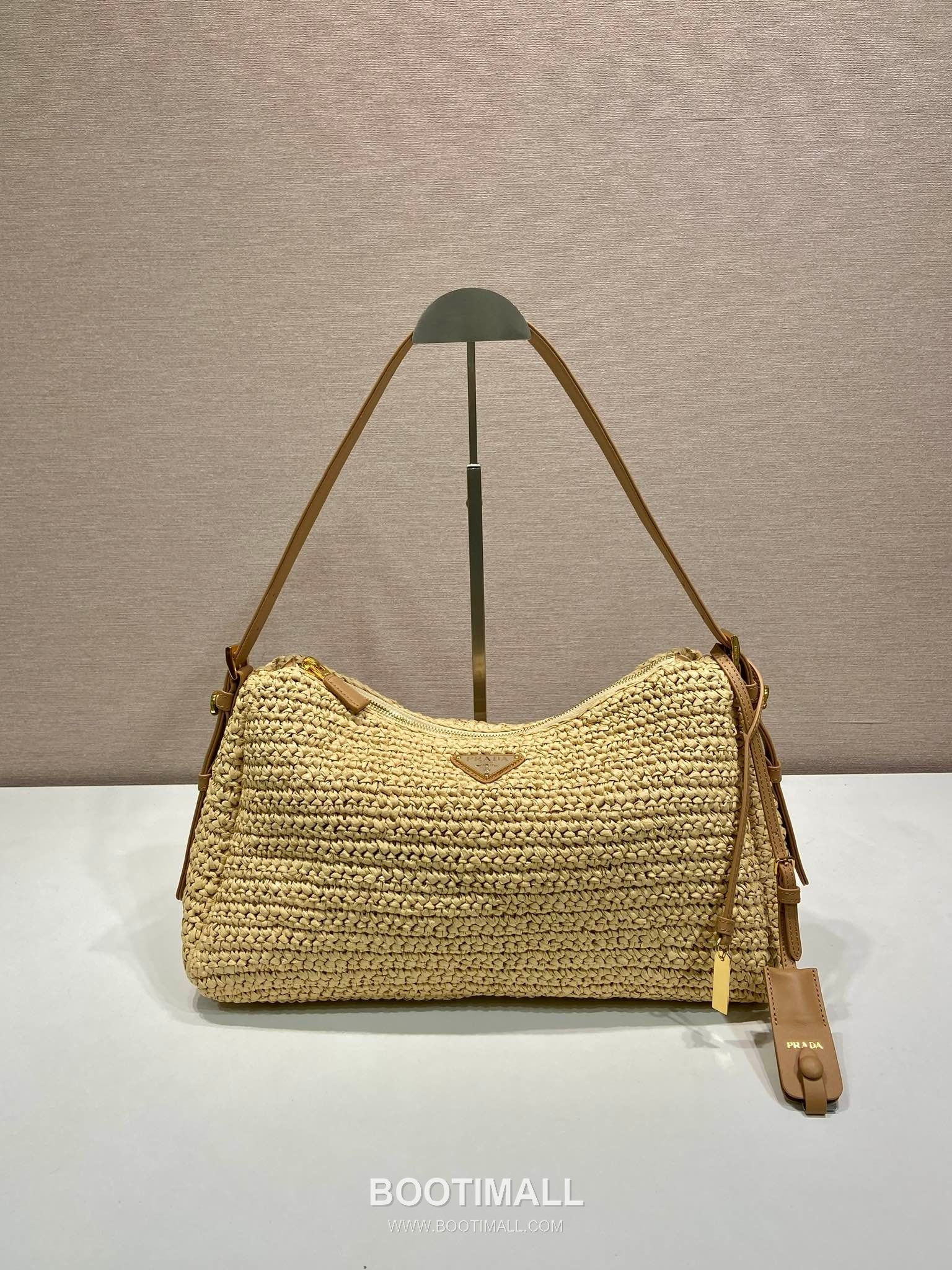 Prada Aimee Woven Large Leather Shoulder Bag 프라다 에이미 우븐 1BC246 라지 레더 숄더백 37cm 1