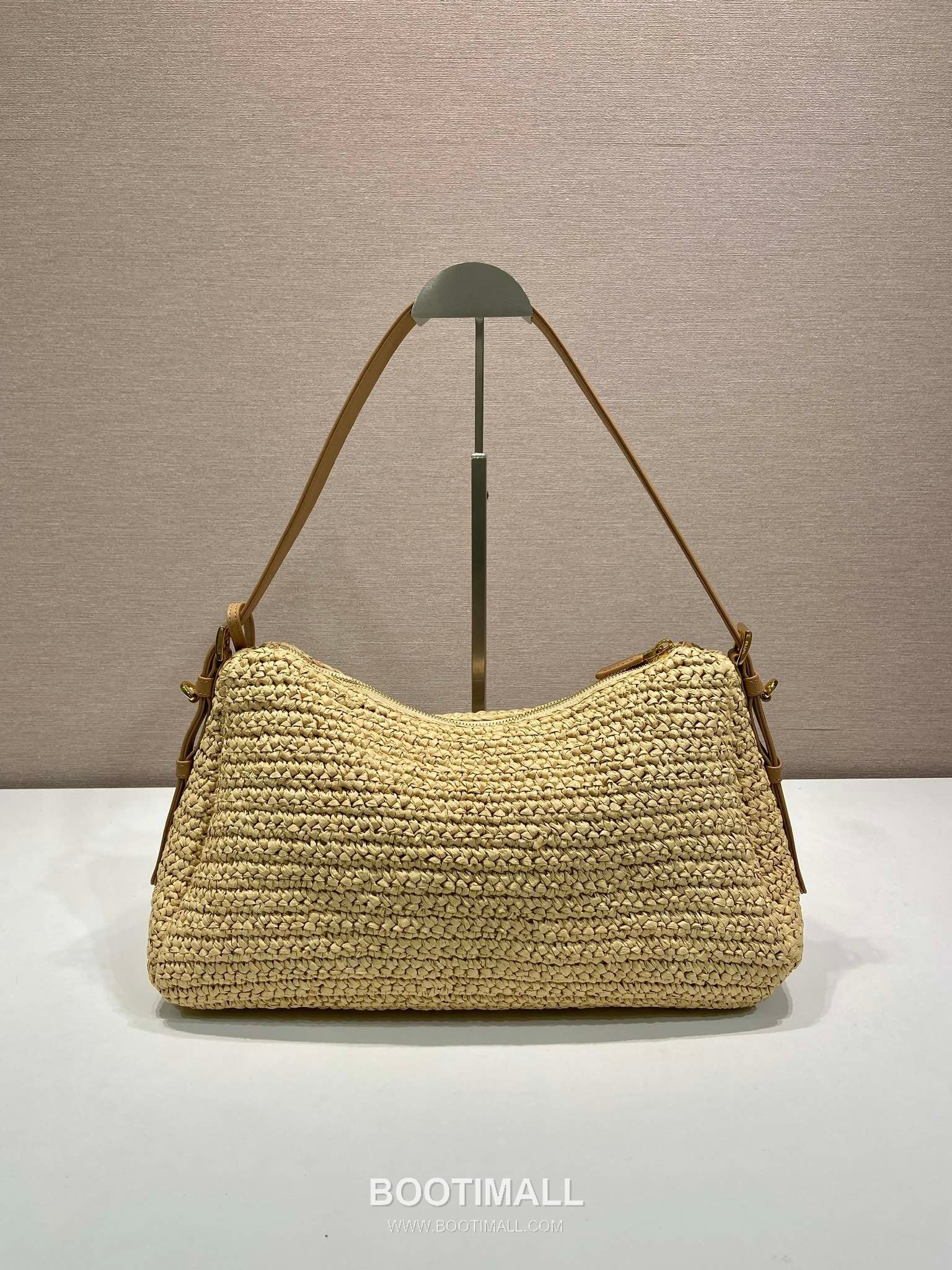 Prada Aimee Woven Large Leather Shoulder Bag 프라다 에이미 우븐 1BC246 라지 레더 숄더백 37cm 4