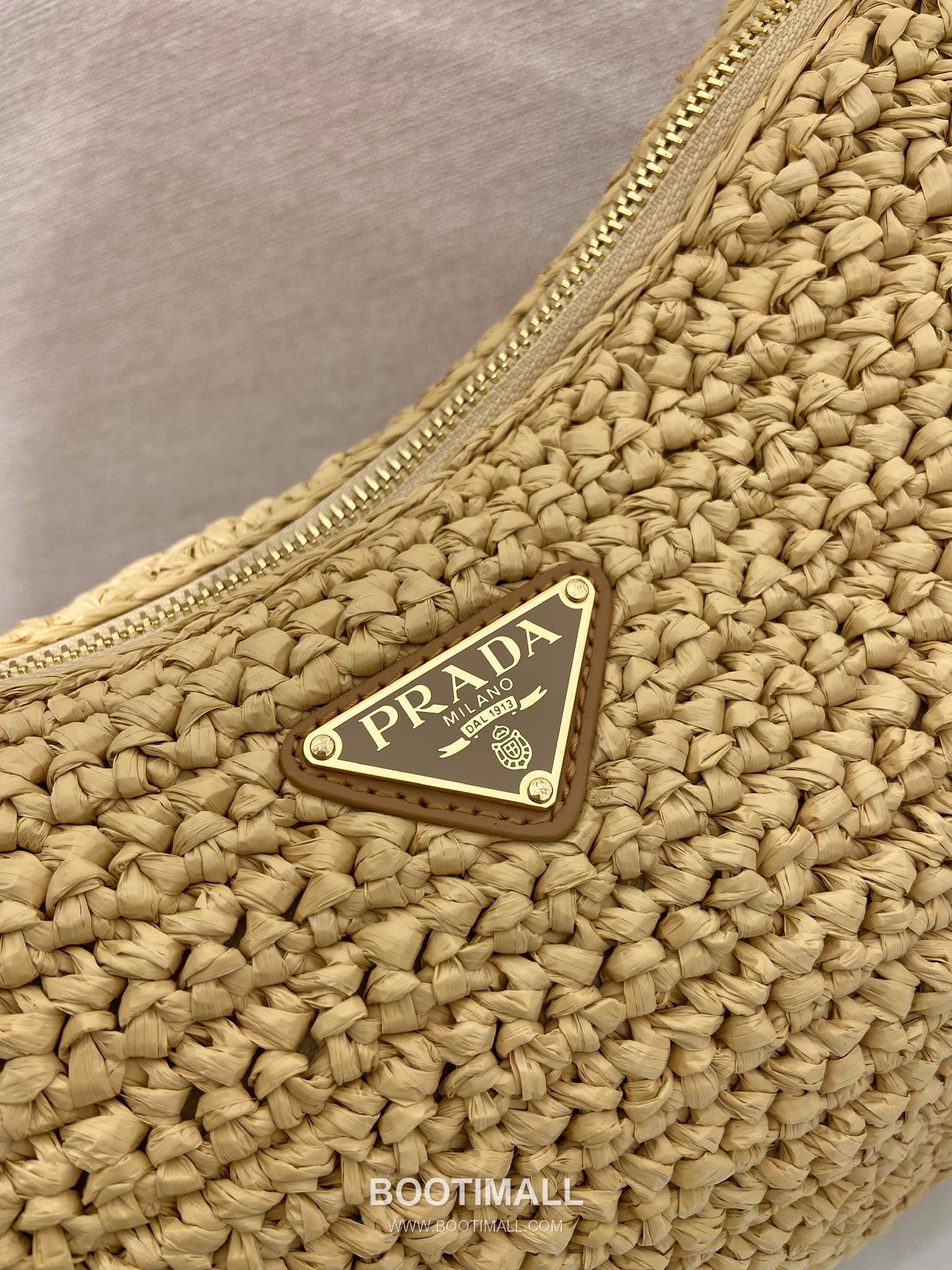 Prada Aimee Woven Large Leather Shoulder Bag 프라다 에이미 우븐 1BC246 라지 레더 숄더백 37cm 7