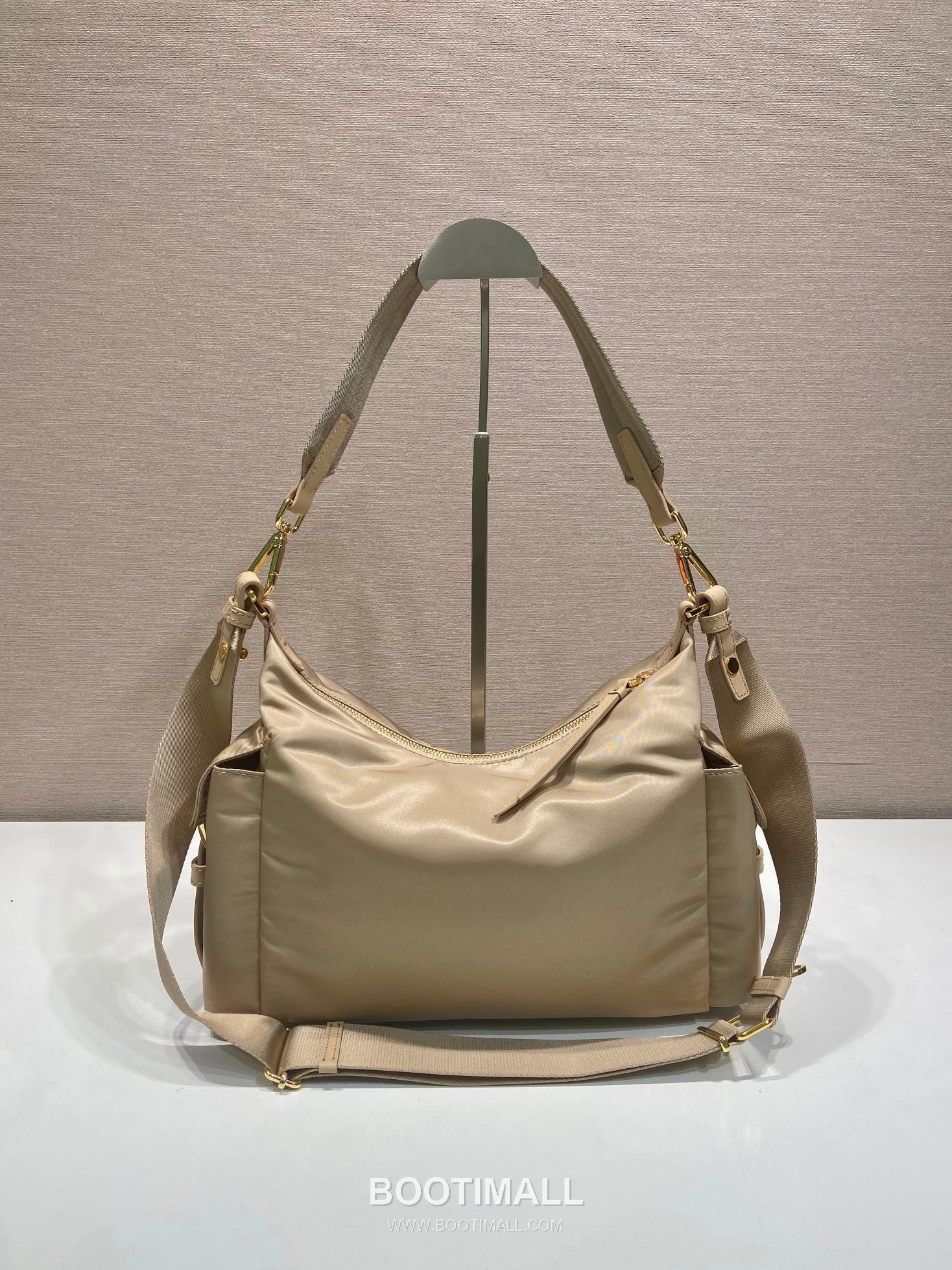 Prada Re-Nylon Explorer Calfskin Shoulder Bag 프라다 1BC264 리나일론 익스플로러 카프스킨 숄더백 32cm 4