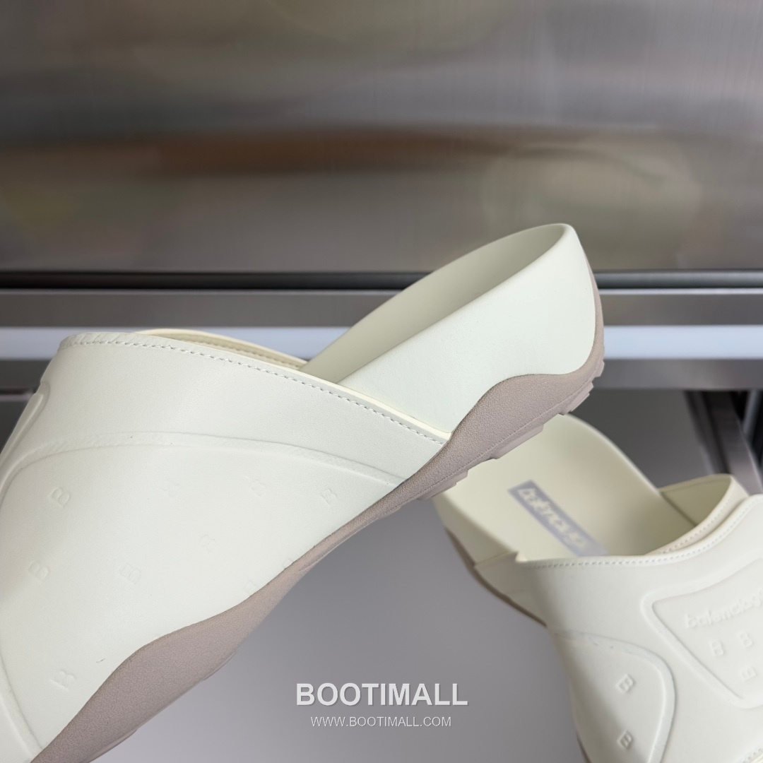 Balenciaga Monday Ultra Retro 3B Leather Textile Black Slides 발렌시아가 먼데이 울트라 레트로 3B 가죽 텍스타일 블랙 슬라이드 4