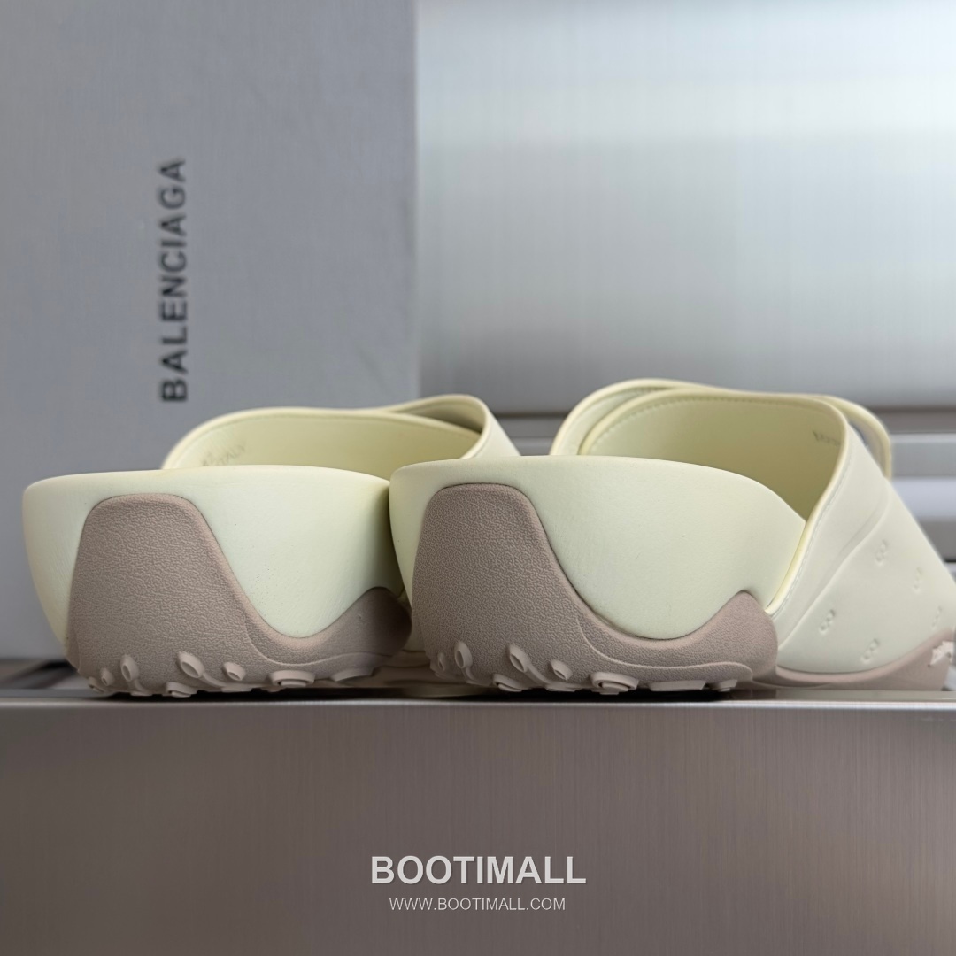Balenciaga Monday Ultra Retro 3B Leather Textile Black Slides 발렌시아가 먼데이 울트라 레트로 3B 가죽 텍스타일 블랙 슬라이드 5