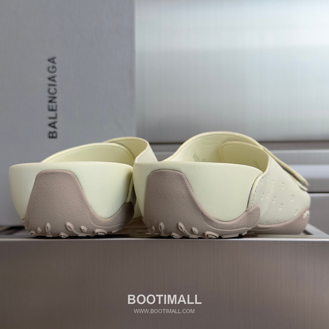 Balenciaga Monday Ultra Retro 3B Leather Textile Black Slides 발렌시아가 먼데이 울트라 레트로 3B 가죽 텍스타일 블랙 슬라이드 5