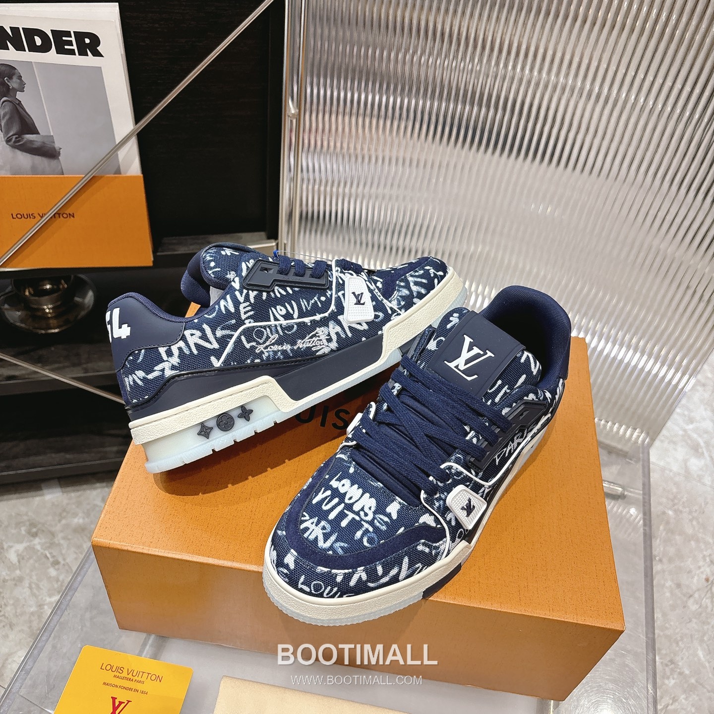 Louis Vuitton Trainer Monogram Denim 루이비통 트레이너 모노그램 데님 스니커즈 3