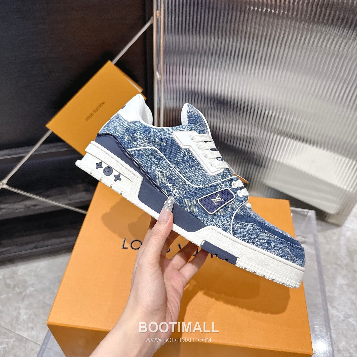 Louis Vuitton Trainer Monogram Denim 루이비통 트레이너 모노그램 데님 스니커즈 6