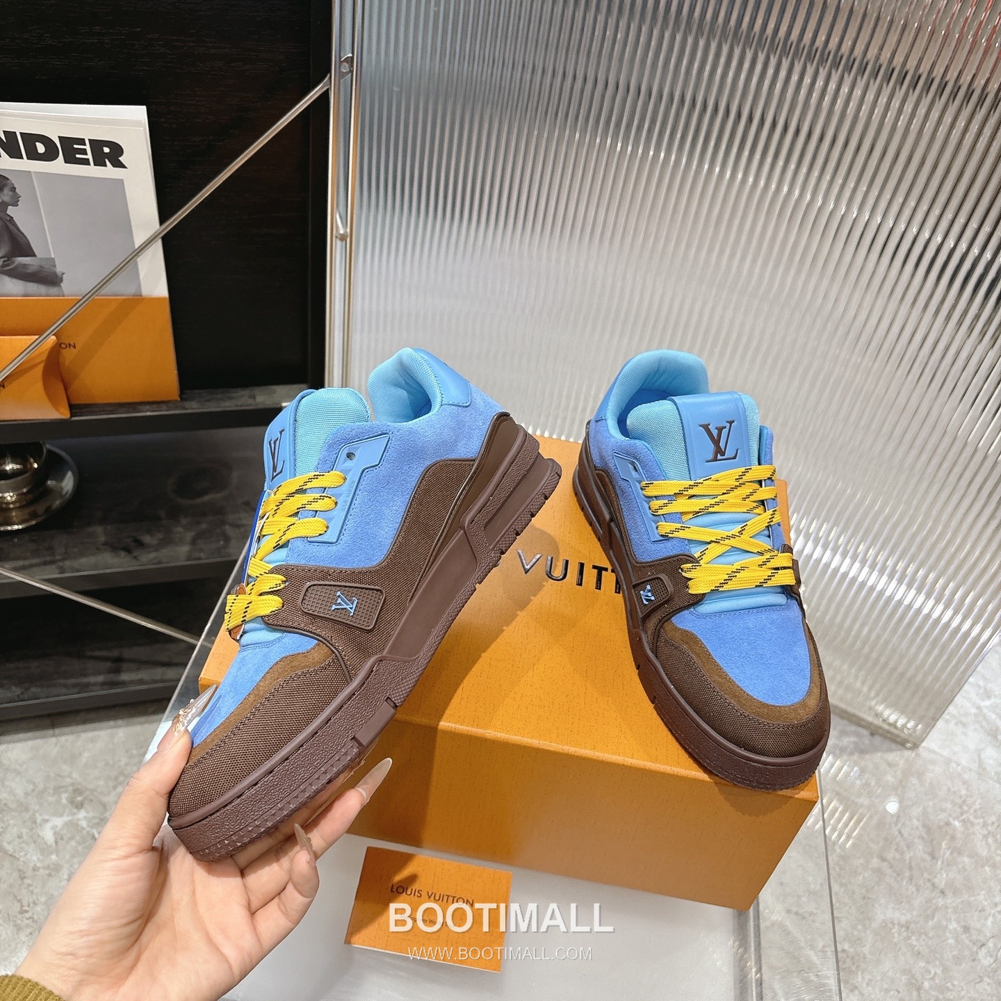 Louis Vuitton Trainer Monogram Denim 루이비통 트레이너 모노그램 데님 스니커즈 3