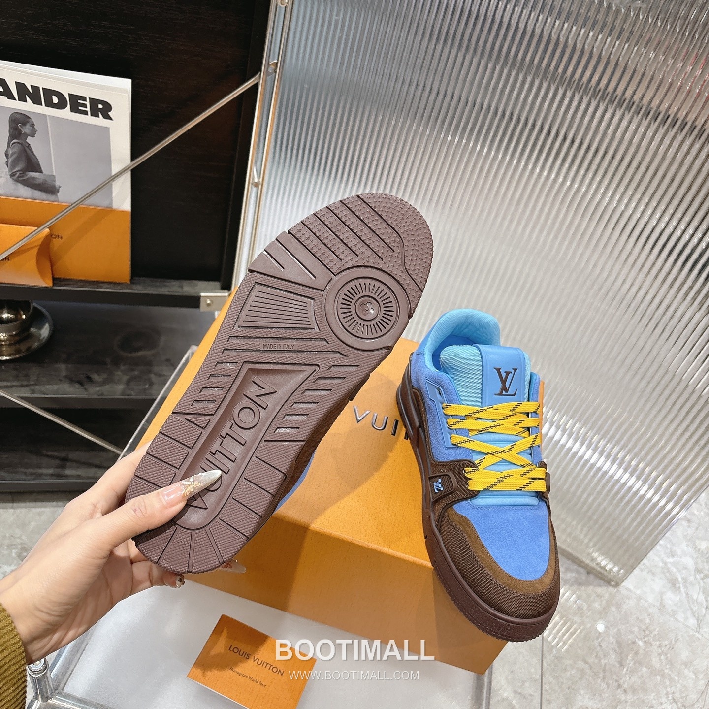 Louis Vuitton Trainer Monogram Denim 루이비통 트레이너 모노그램 데님 스니커즈 9