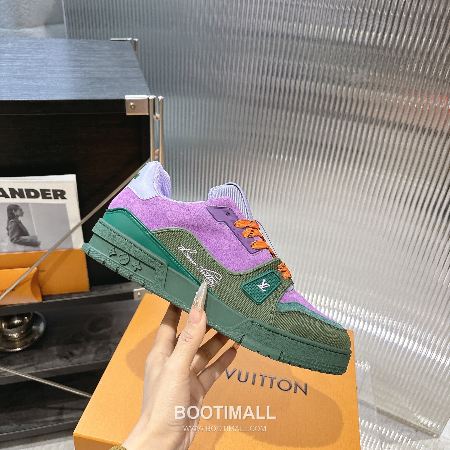 Louis Vuitton Trainer Monogram Denim 루이비통 트레이너 모노그램 데님 스니커즈 5