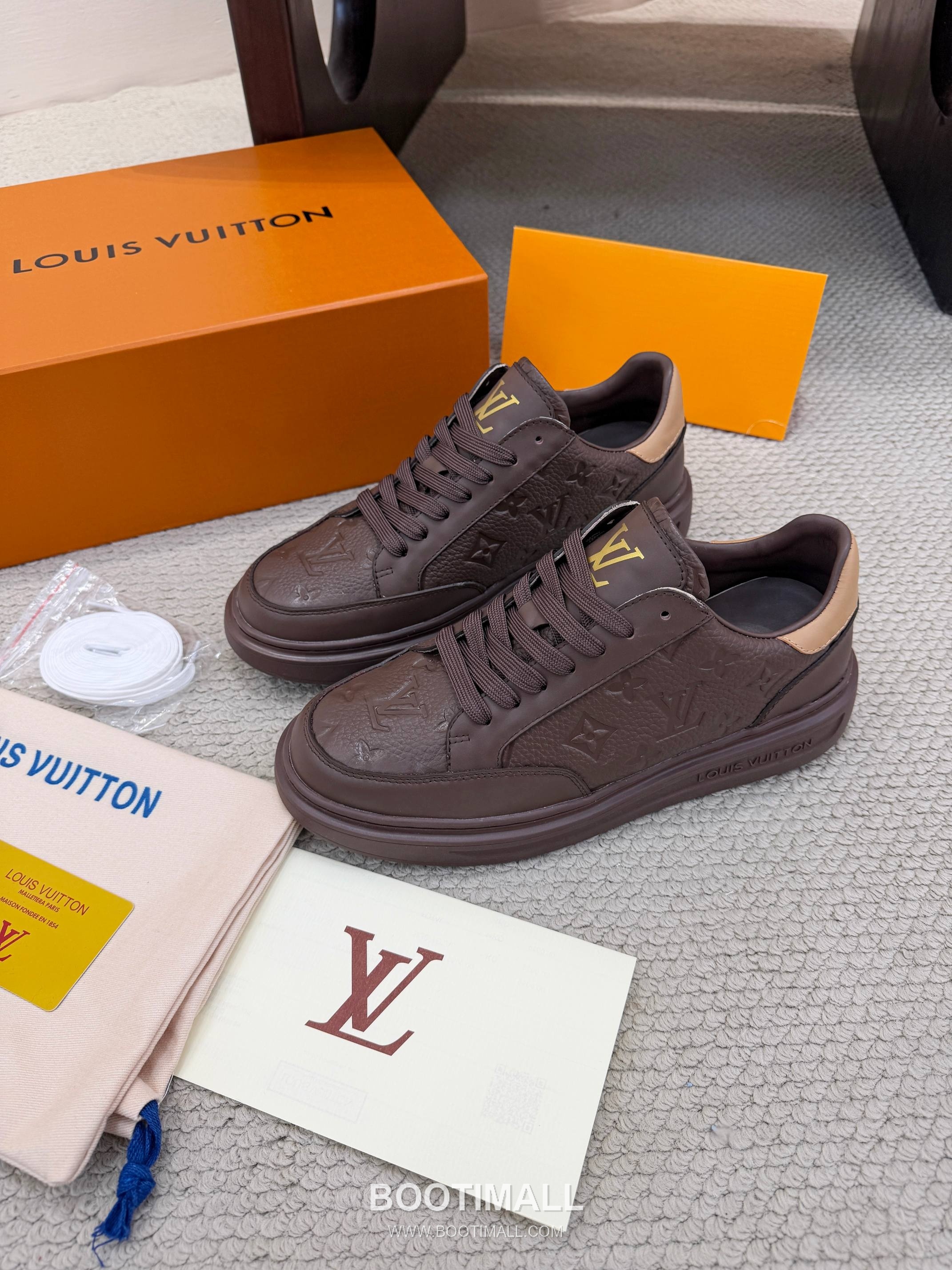 Louis Vuitton Beverly Hills Grained Leather Sneakers 루이비통 베벌리 힐스 그레인 가죽 스니커즈 3