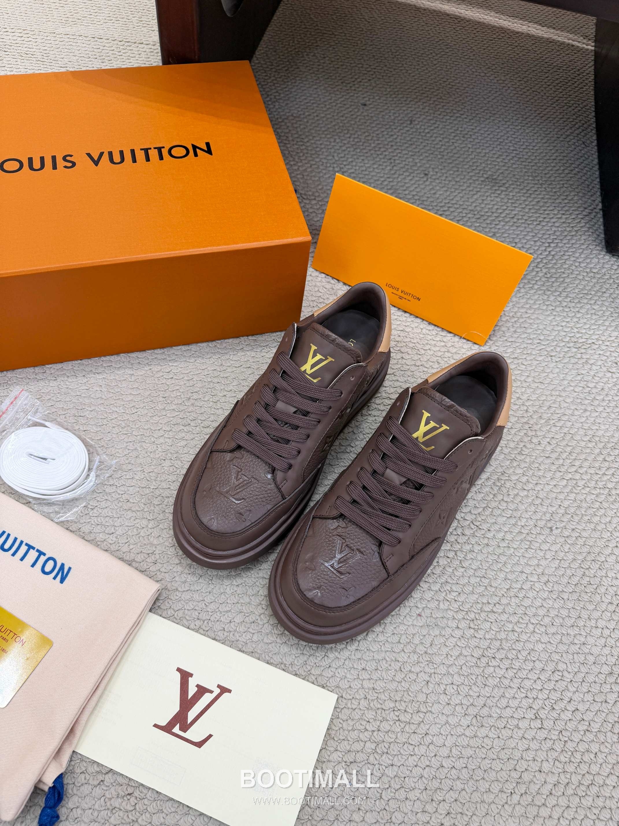 Louis Vuitton Beverly Hills Grained Leather Sneakers 루이비통 베벌리 힐스 그레인 가죽 스니커즈 5