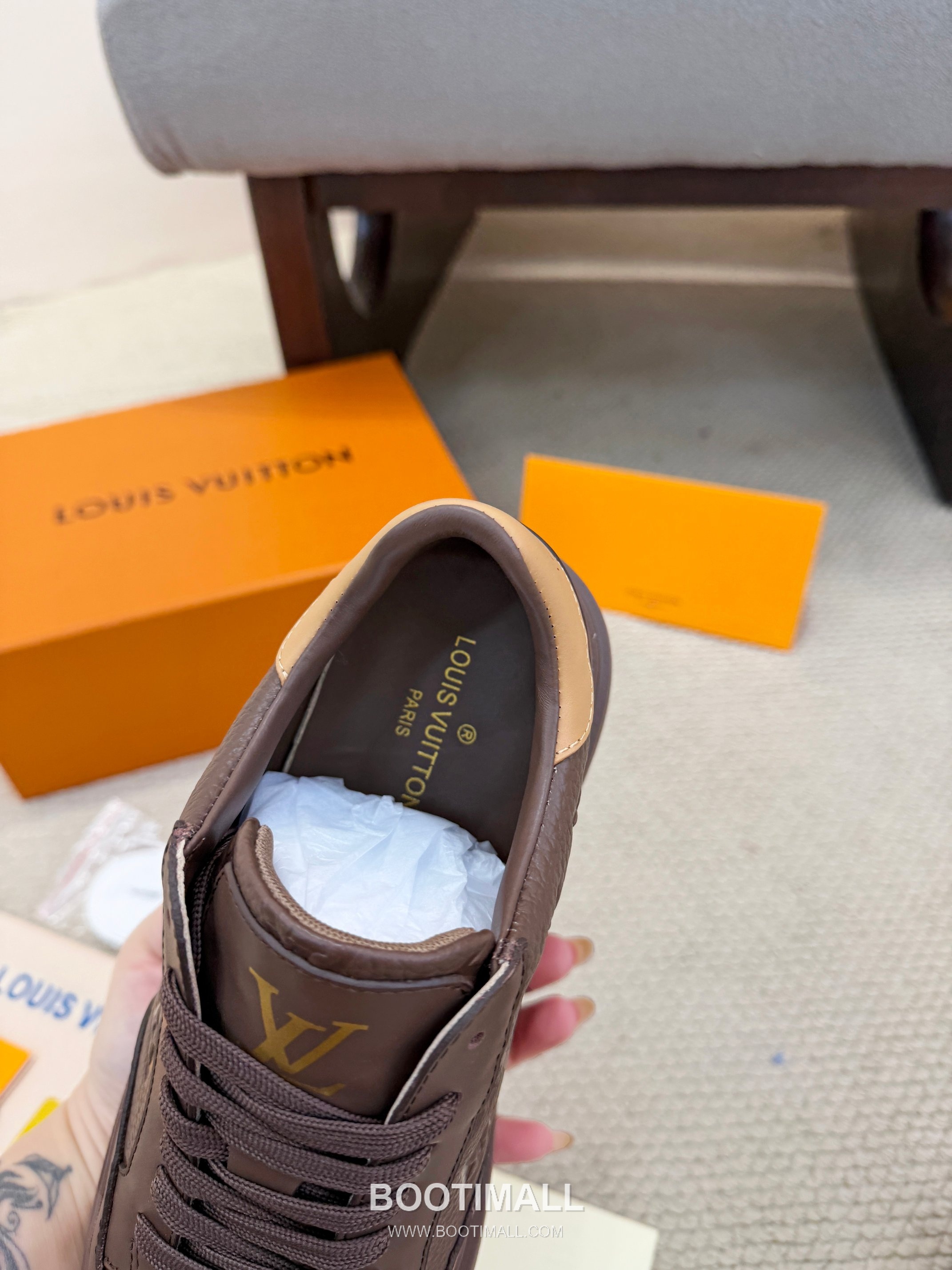 Louis Vuitton Beverly Hills Grained Leather Sneakers 루이비통 베벌리 힐스 그레인 가죽 스니커즈 7