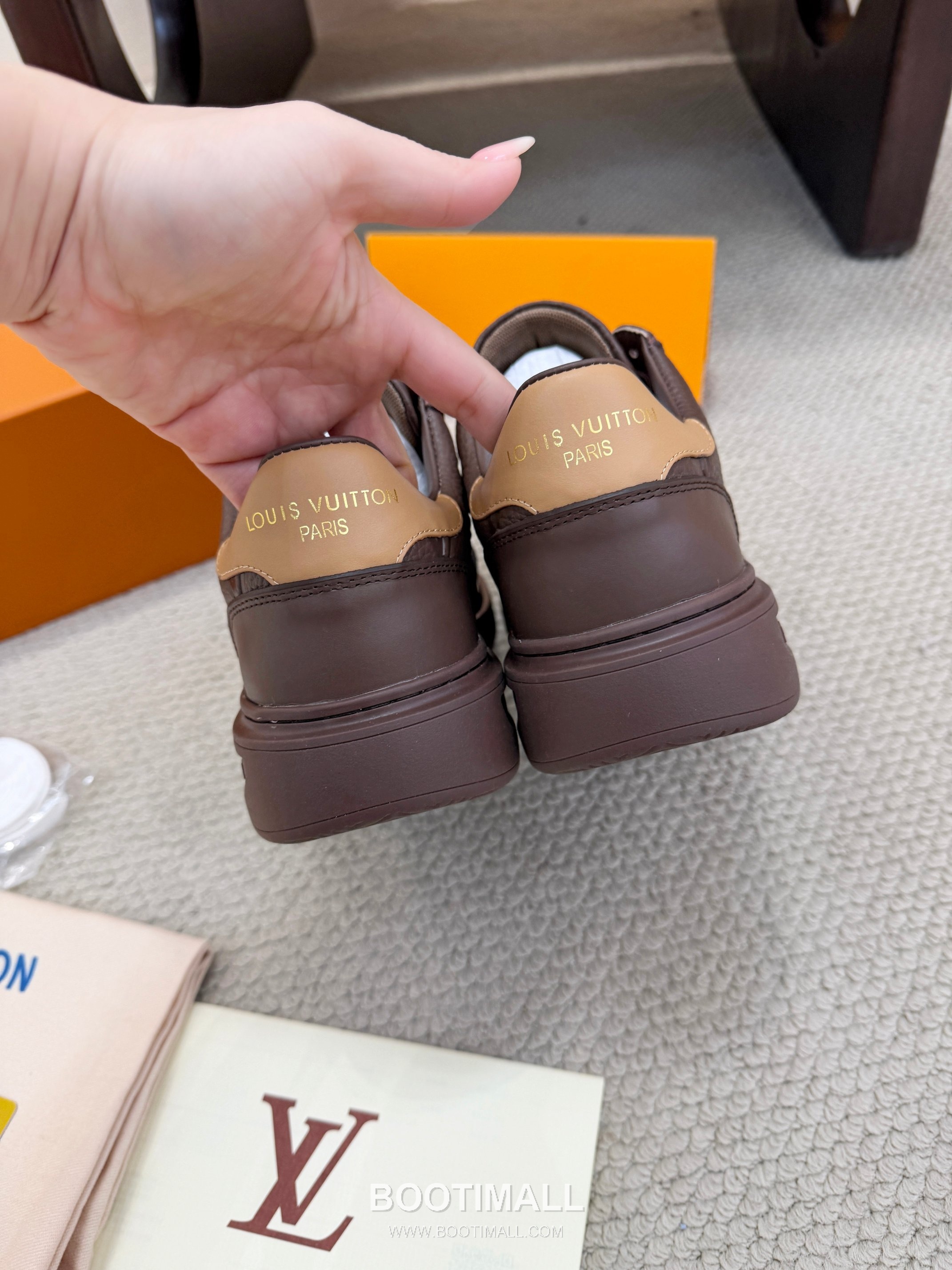 Louis Vuitton Beverly Hills Grained Leather Sneakers 루이비통 베벌리 힐스 그레인 가죽 스니커즈 8