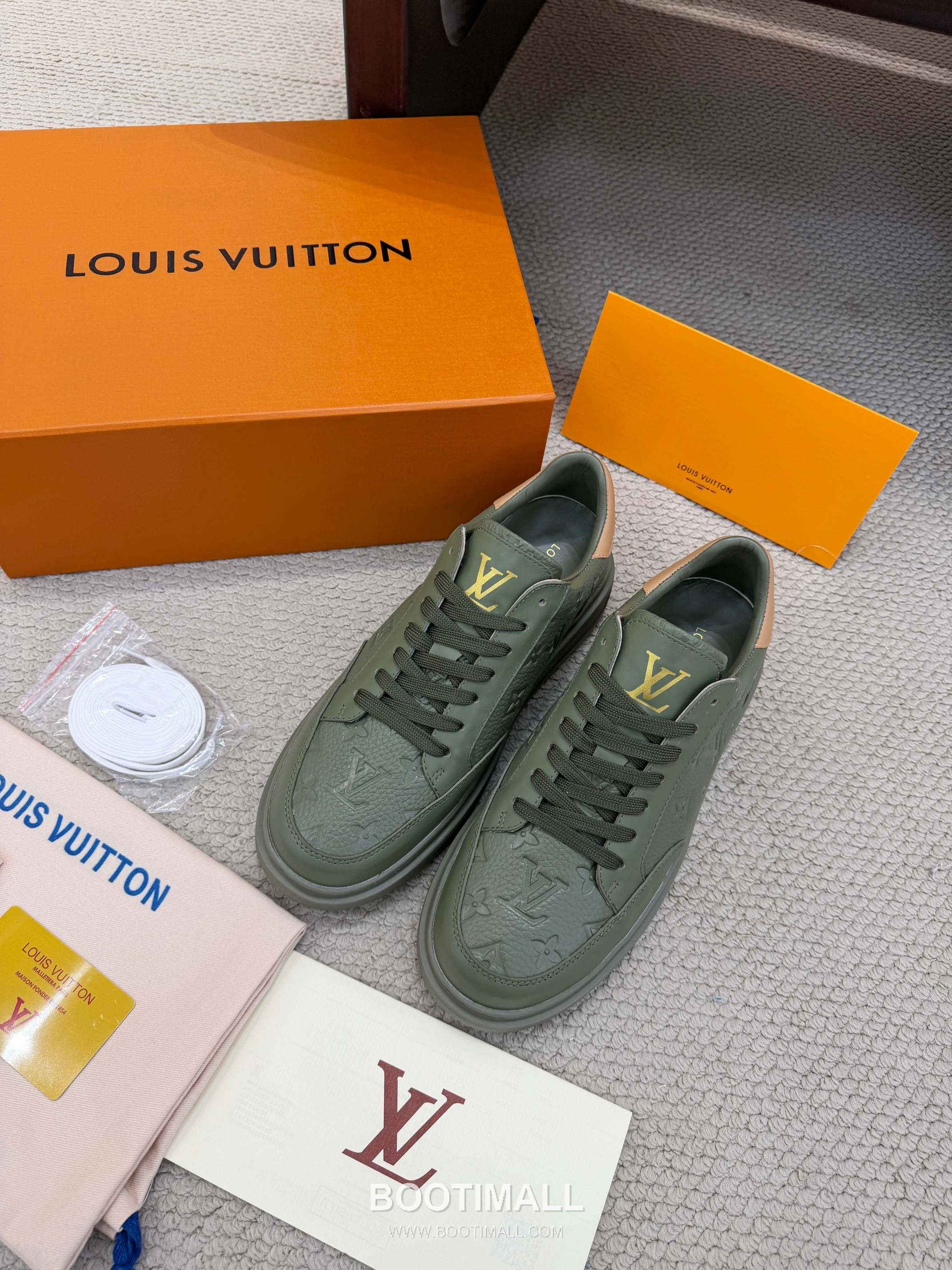 Louis Vuitton Beverly Hills Grained Leather Sneakers 루이비통 베벌리 힐스 그레인 가죽 스니커즈 4