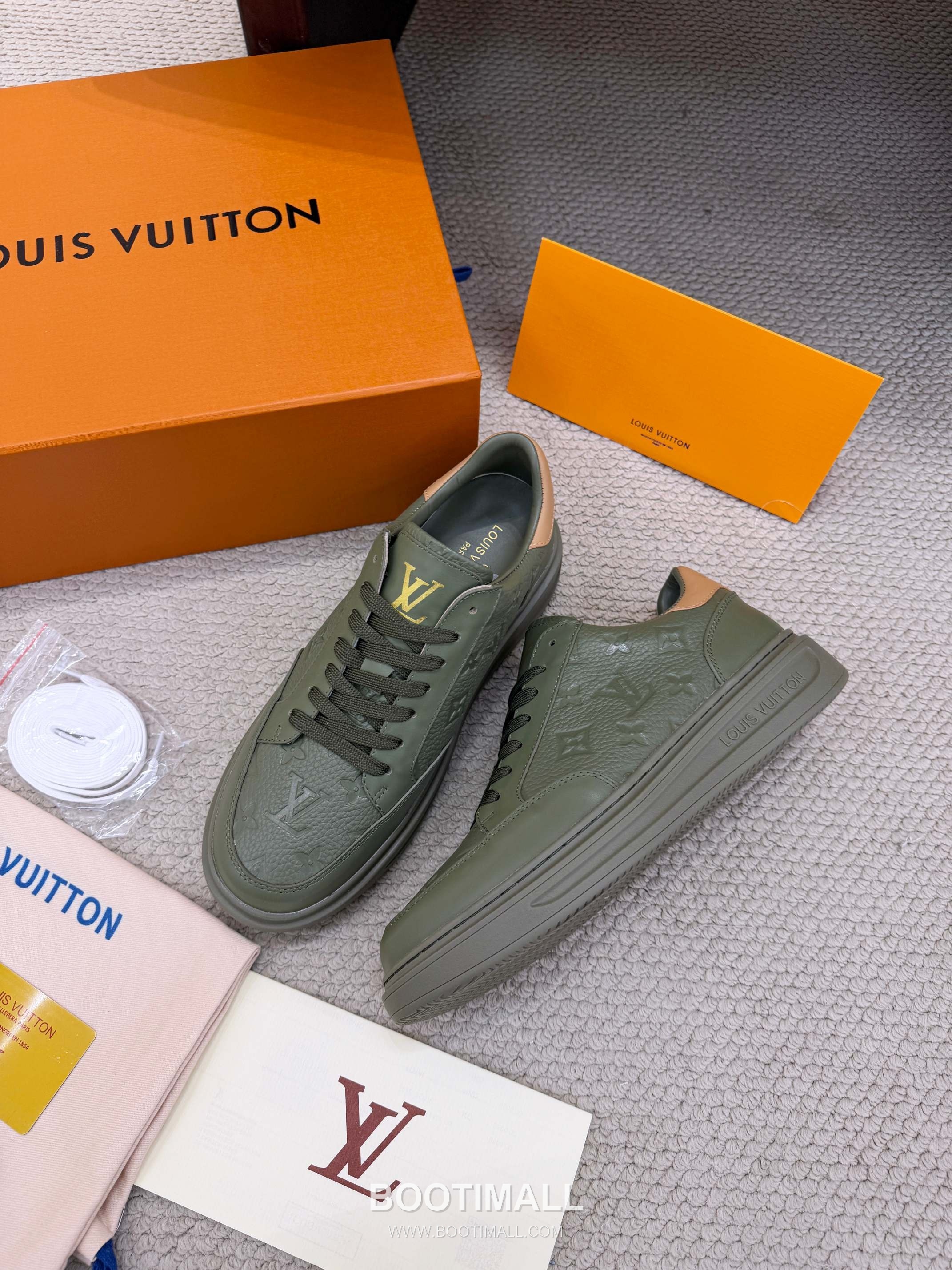 Louis Vuitton Beverly Hills Grained Leather Sneakers 루이비통 베벌리 힐스 그레인 가죽 스니커즈 5