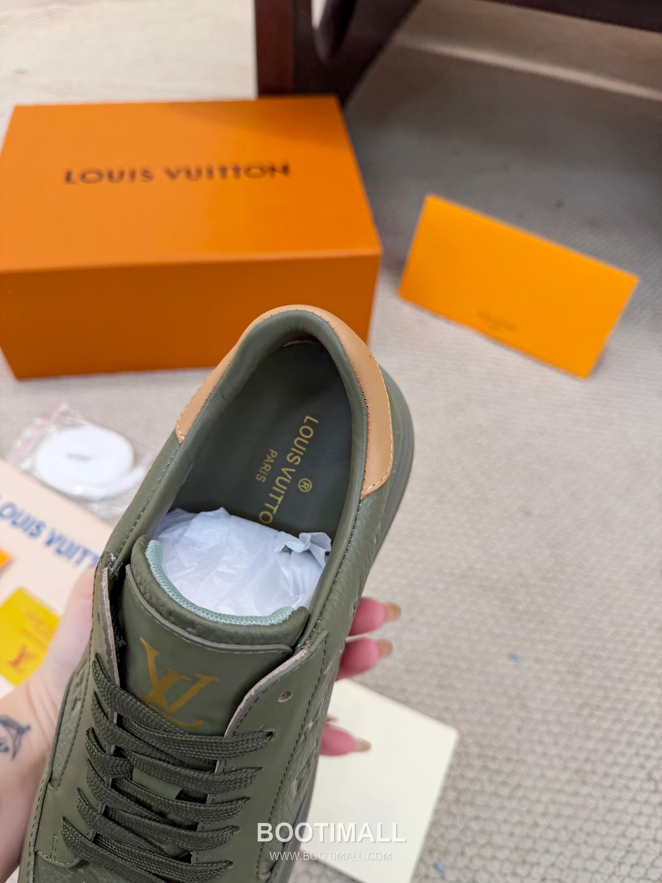 Louis Vuitton Beverly Hills Grained Leather Sneakers 루이비통 베벌리 힐스 그레인 가죽 스니커즈 7