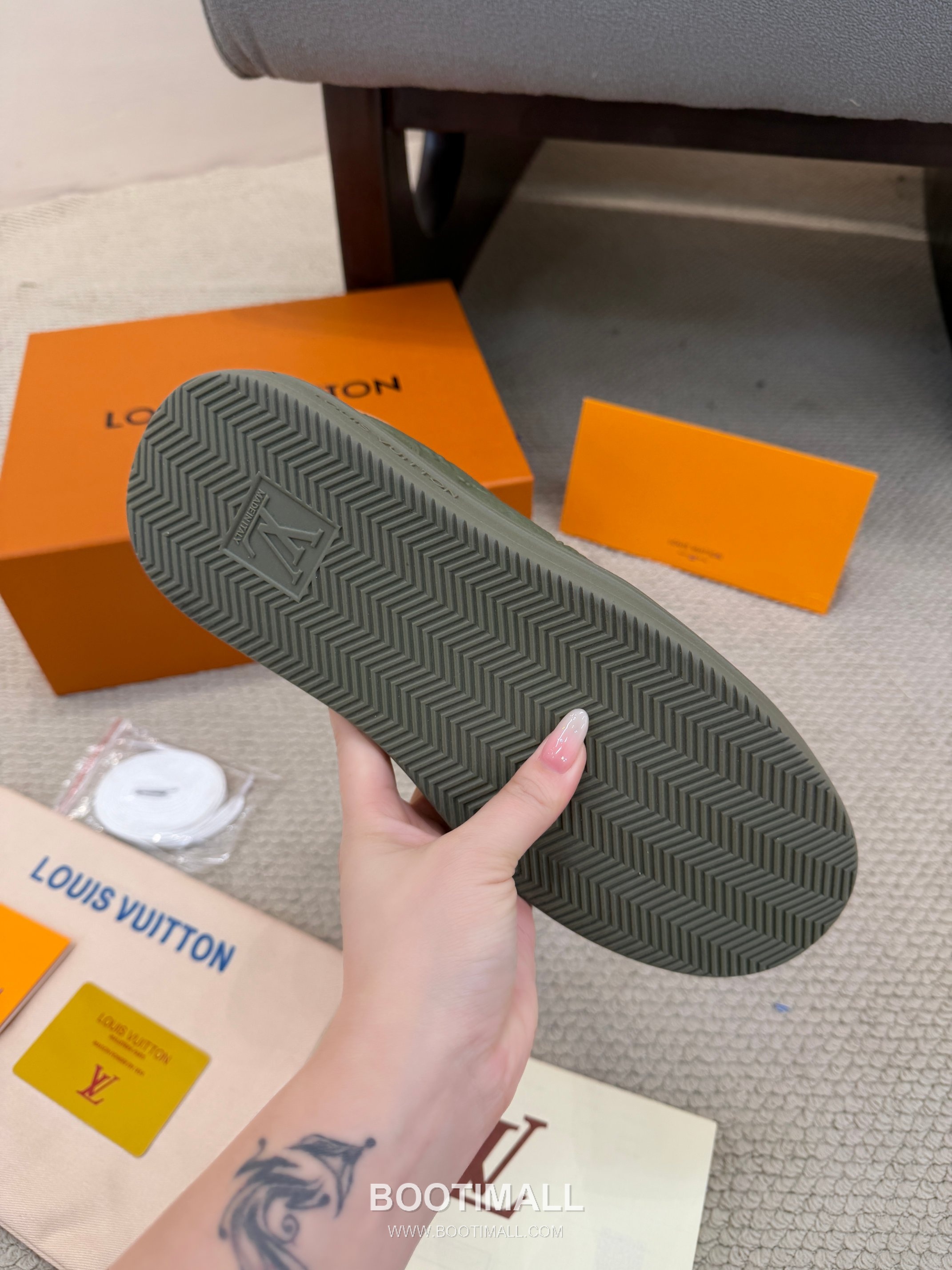 Louis Vuitton Beverly Hills Grained Leather Sneakers 루이비통 베벌리 힐스 그레인 가죽 스니커즈 9